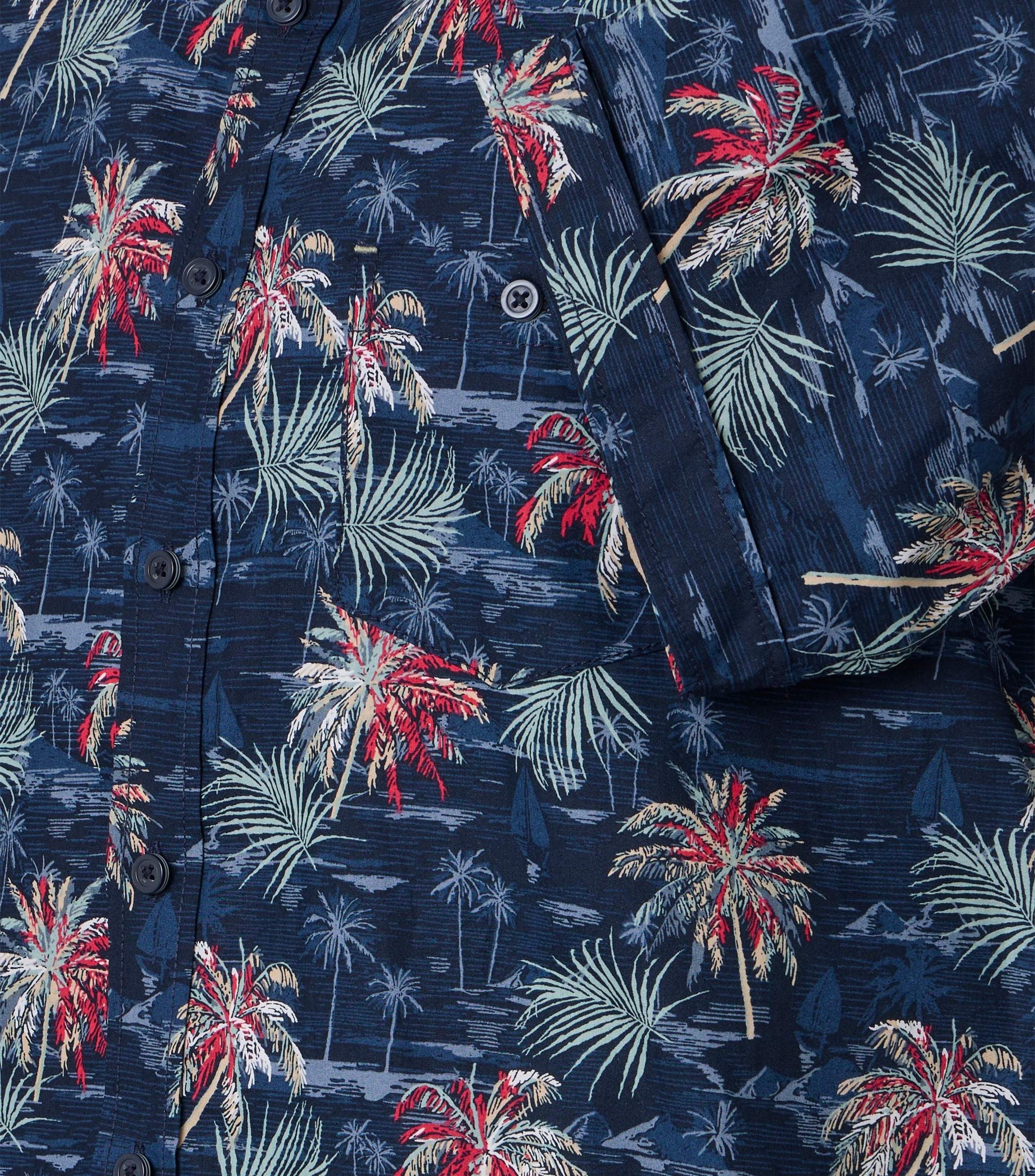 Casa Moda Herren Hemden kurz  Blau