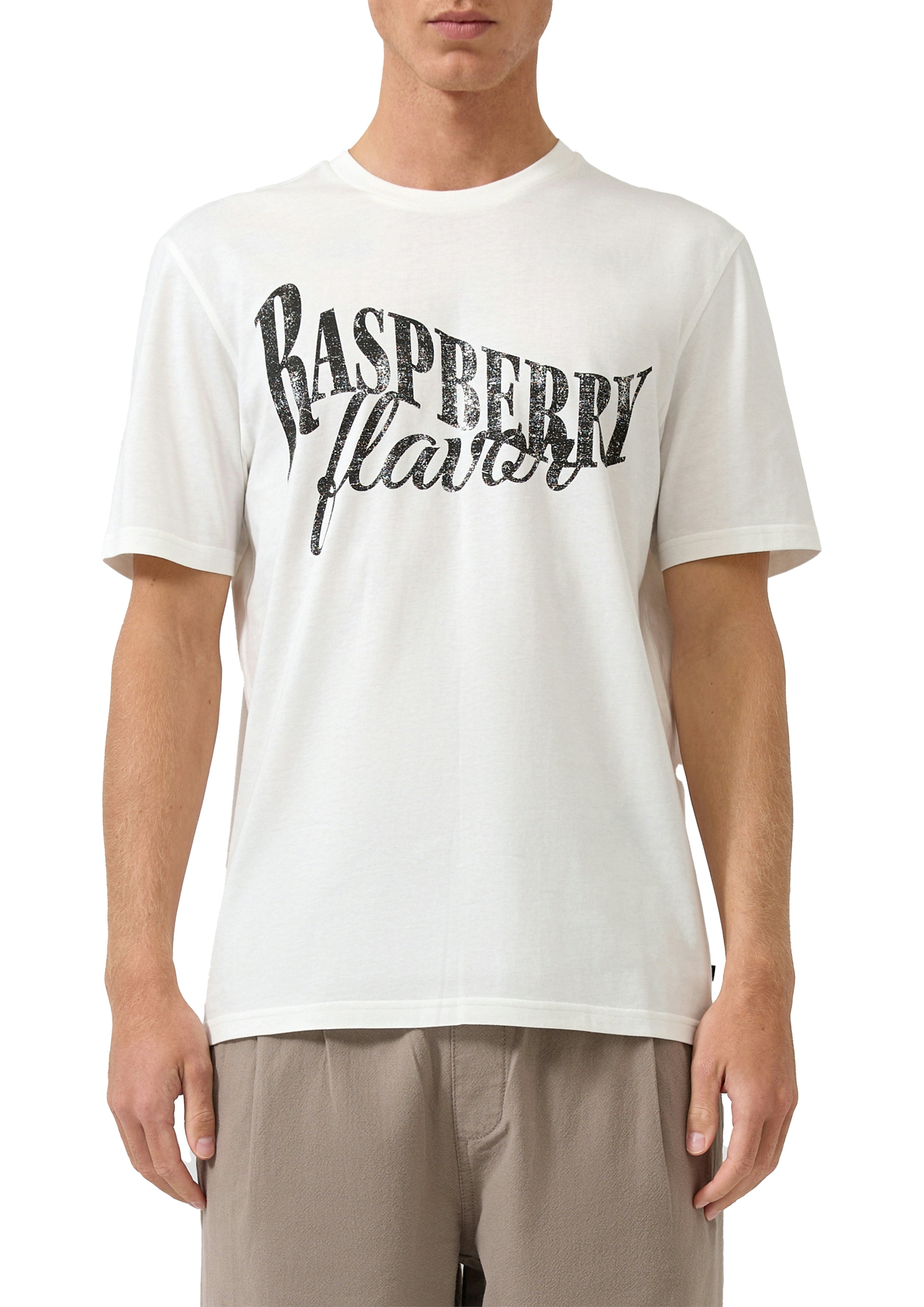 QS by S.Oliver Herren T-Shirts kurz White