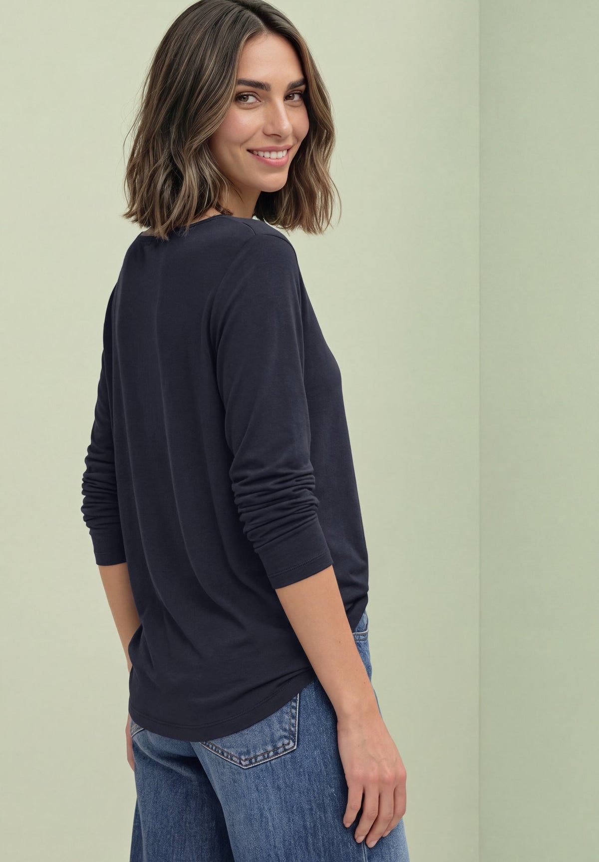 Street One Damen T-Shirts  Indigo Ni