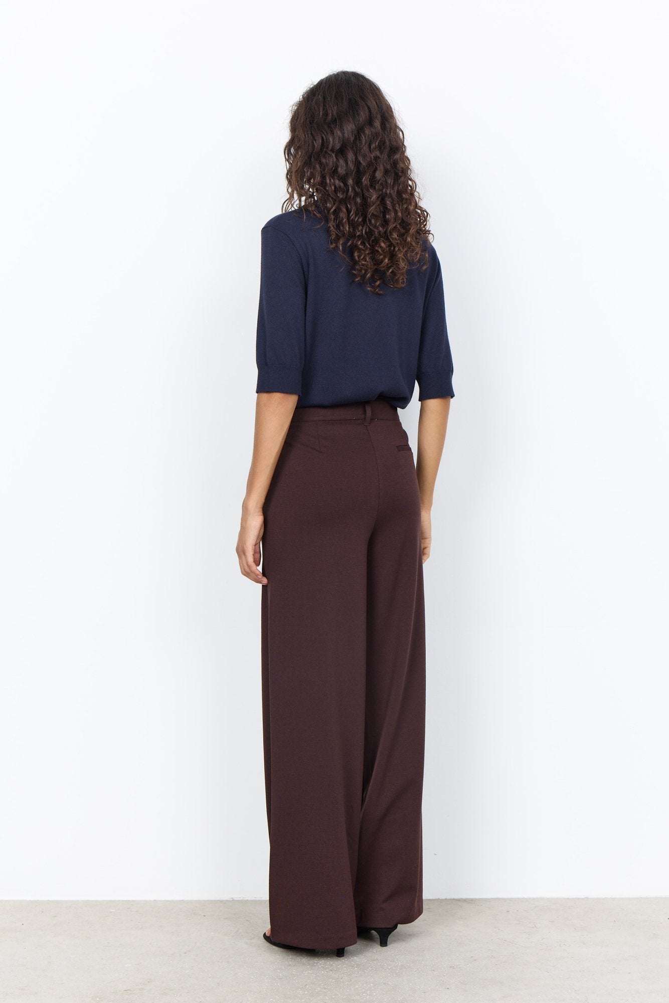 Soya Concept Damen Hosen Chocolate Plum