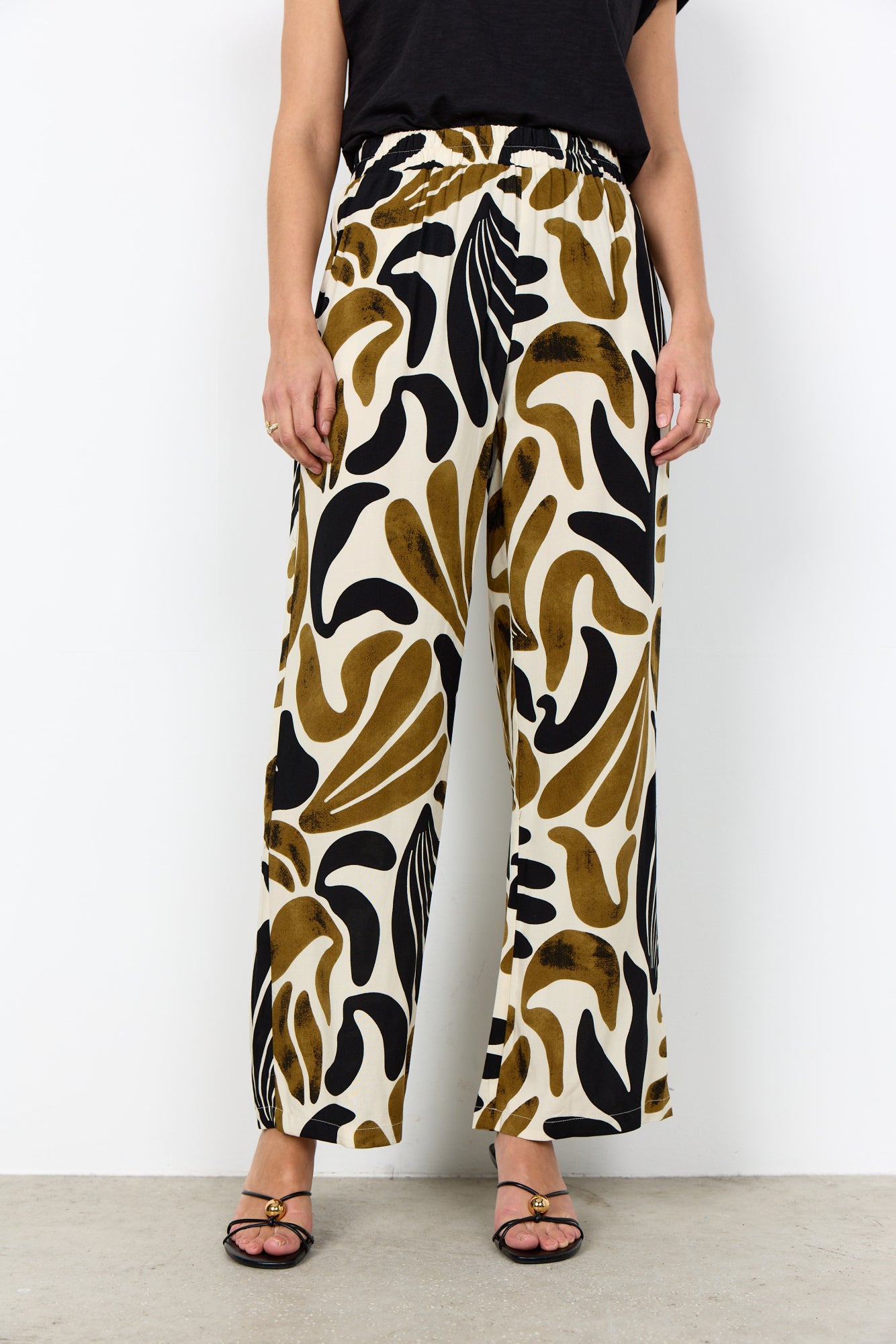 Soya Concept Damen Hosen Butternut Combi