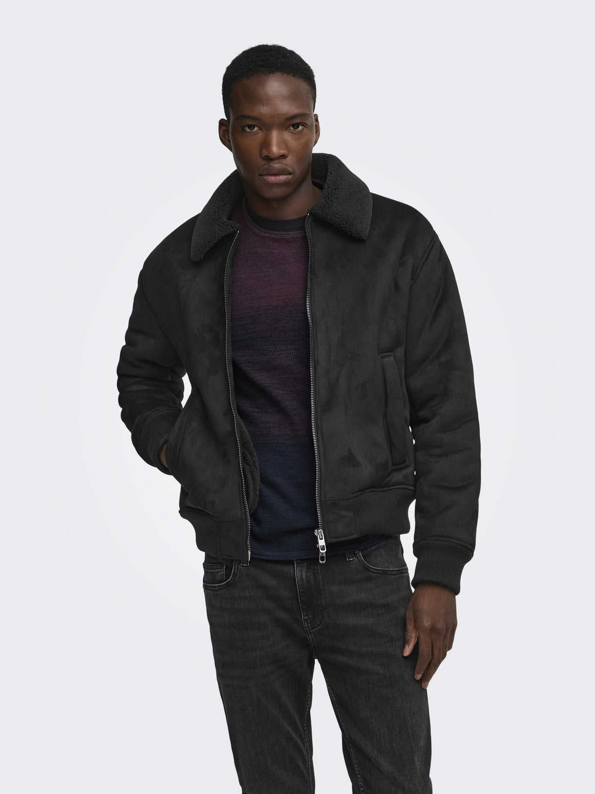 Only & Sons Herren Jacken Black