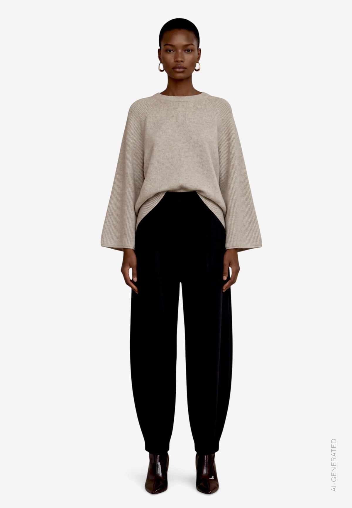 Zero Damen Hosen Black Beauty