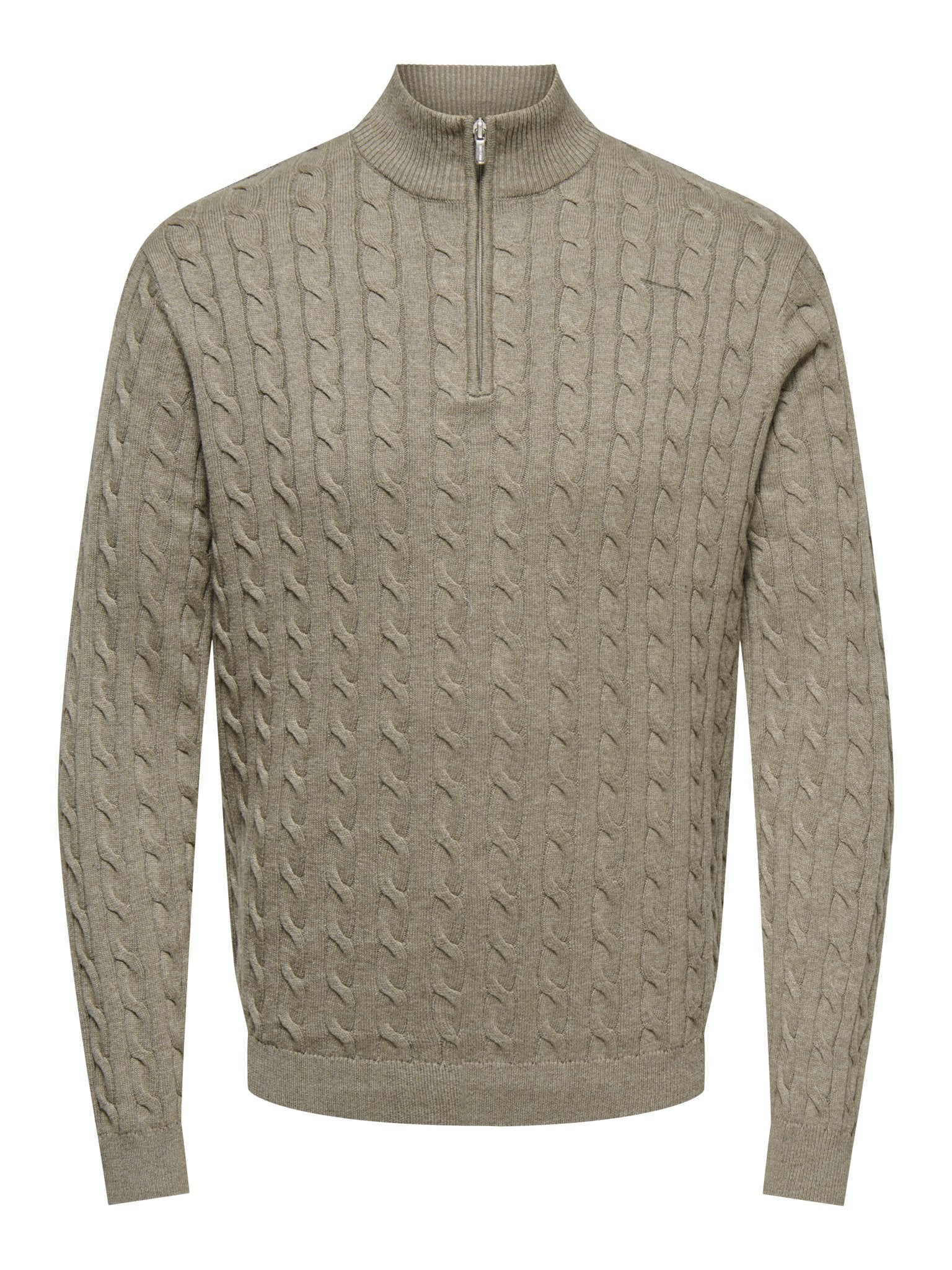 Only & Sons Herren Pullover Desert Taupe/Me