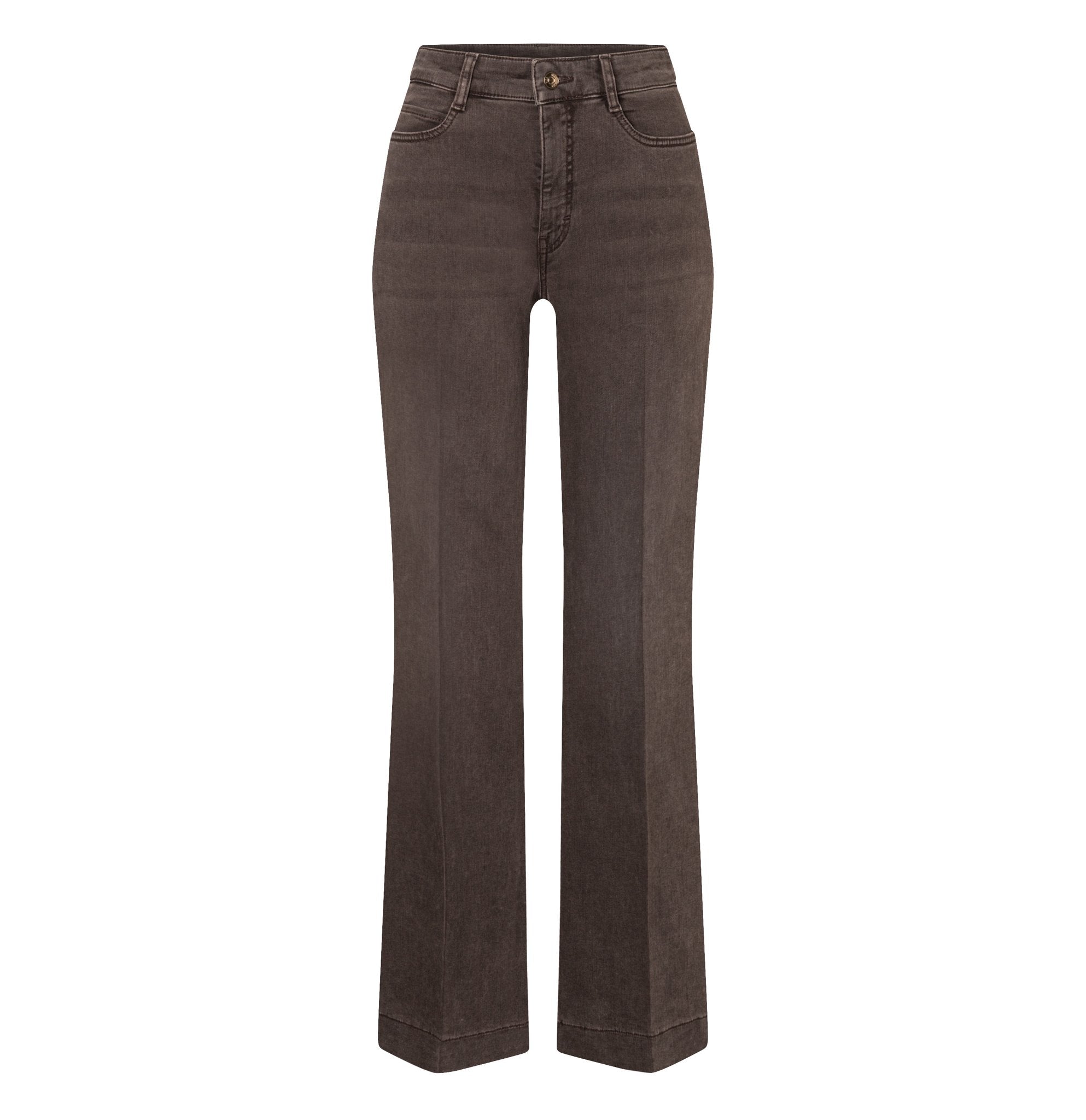 Mac Damen Jeans Brown Stone Was