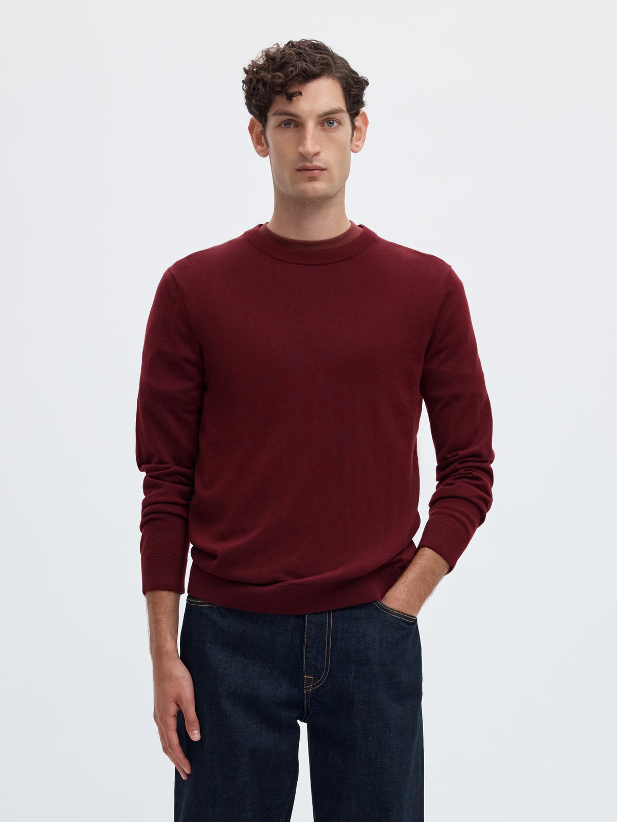 Selected homme Herren Pullover Tawny Po