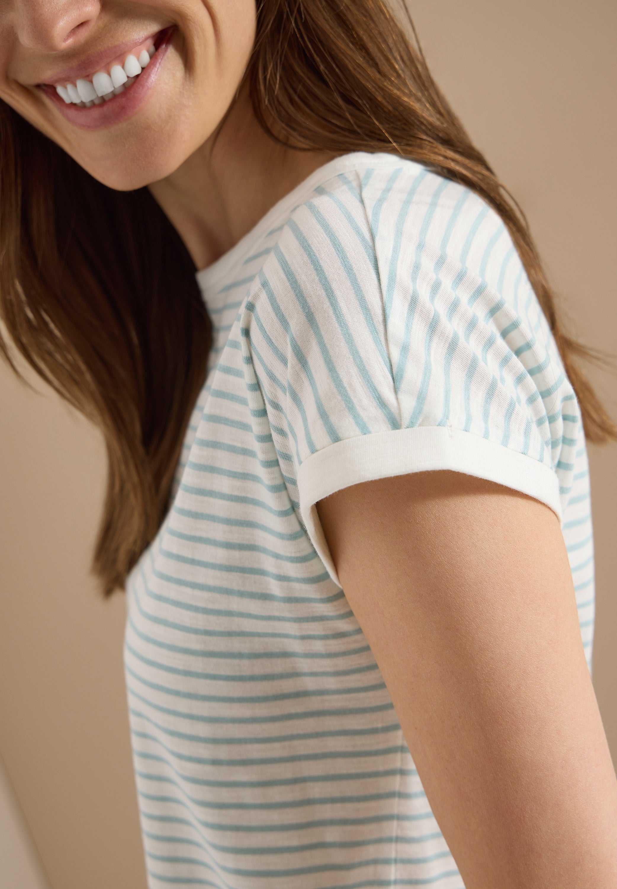 Cecil Damen T-Shirts Crystal M