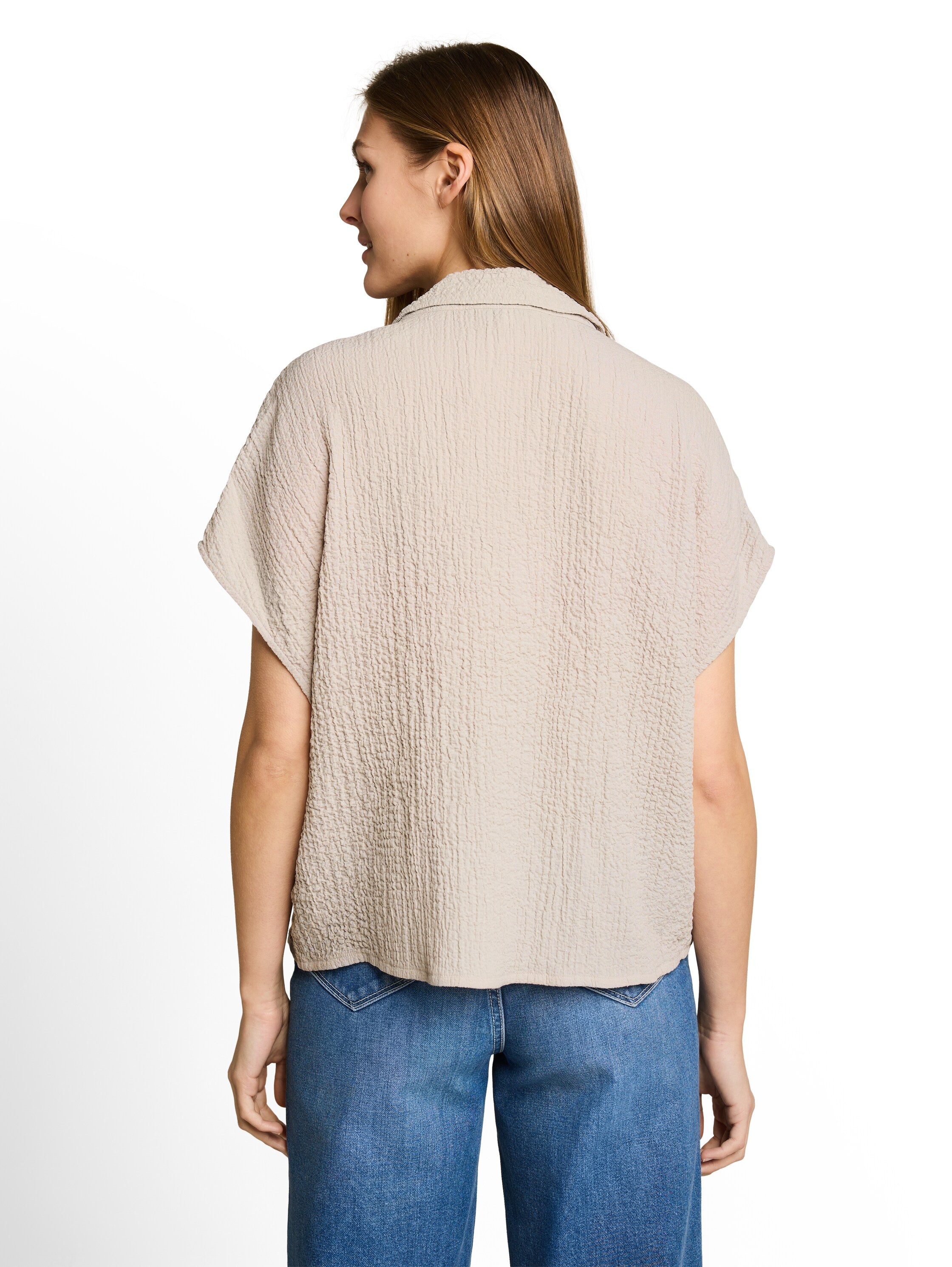 Tom Tailor denim Damen Blusen Cloud Grey