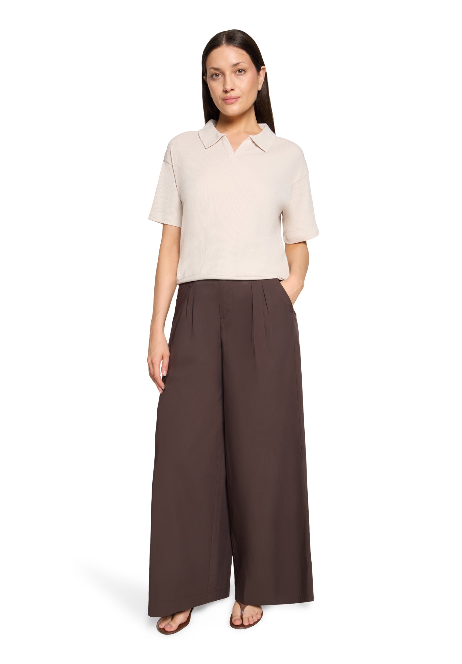 Cartoon Damen T-Shirts Silky Beige