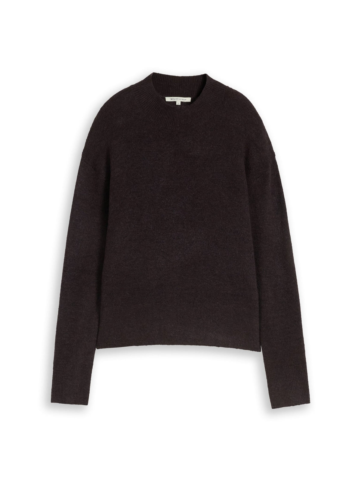 Tom Tailor denim Damen Pullover Dark Plum Melan