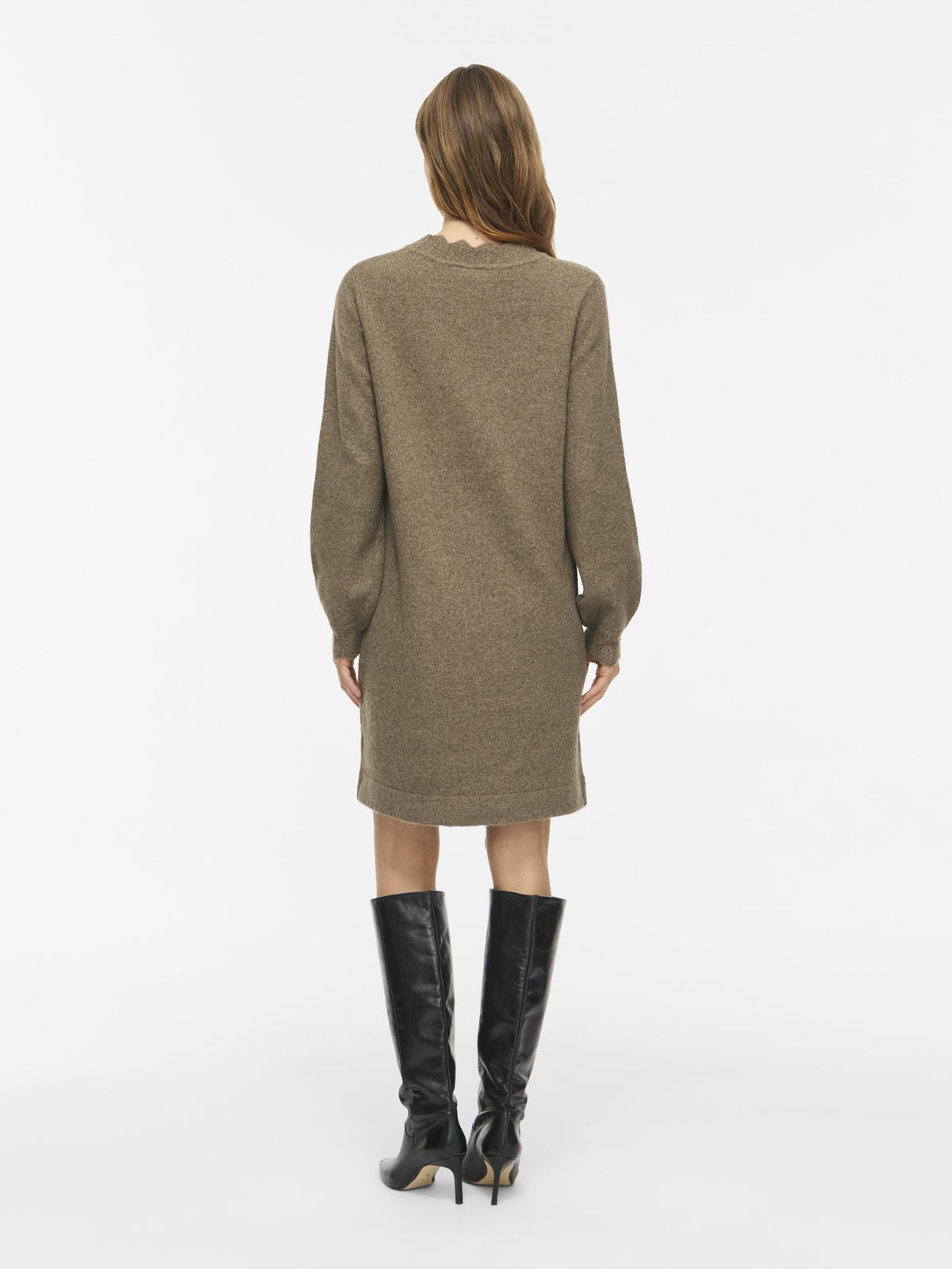 Vila Damen Kleider Falcon/Melange