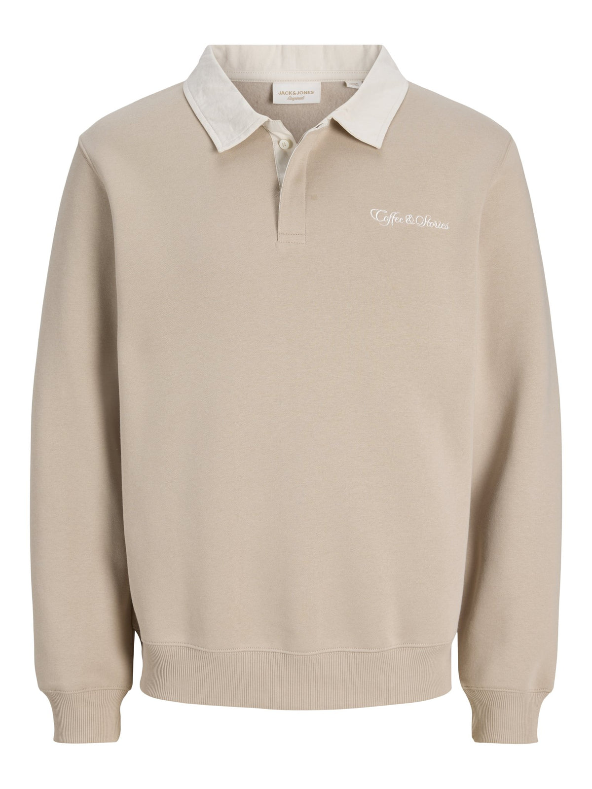 Jack & Jones Herren Sweatshirts Feather Gray