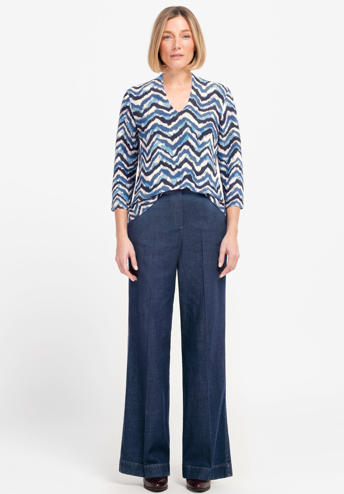 Bianca Damen T-Shirts Blue Mix