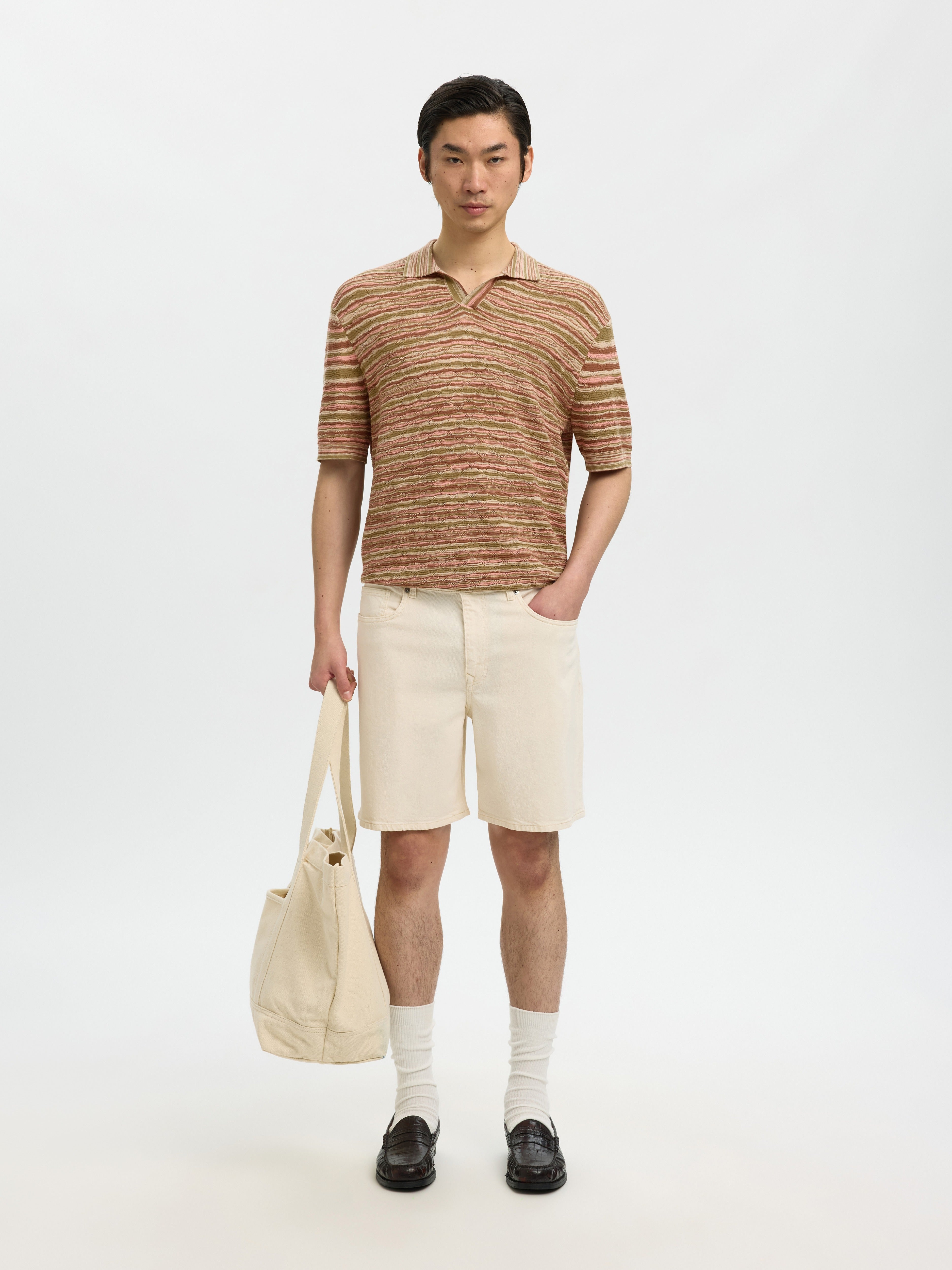 Selected homme Herren Polo-Shirts Deep