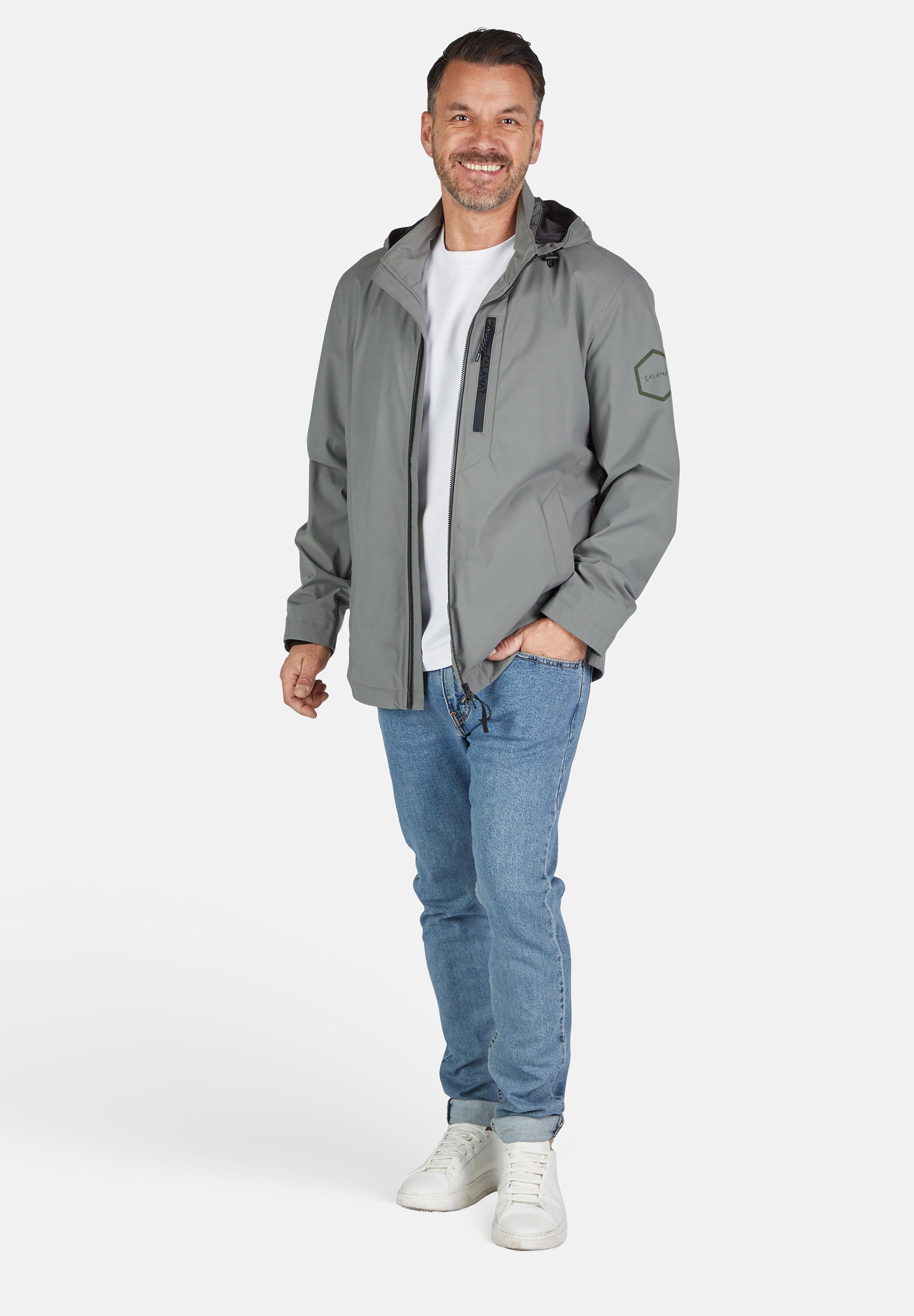 Calamar Herren Jacken Light Green