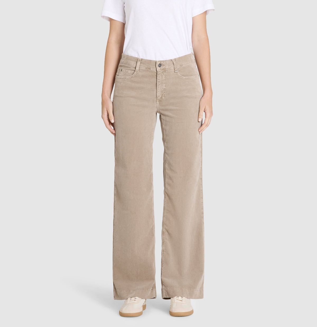 Mac Damen Hosen Windspray Beige