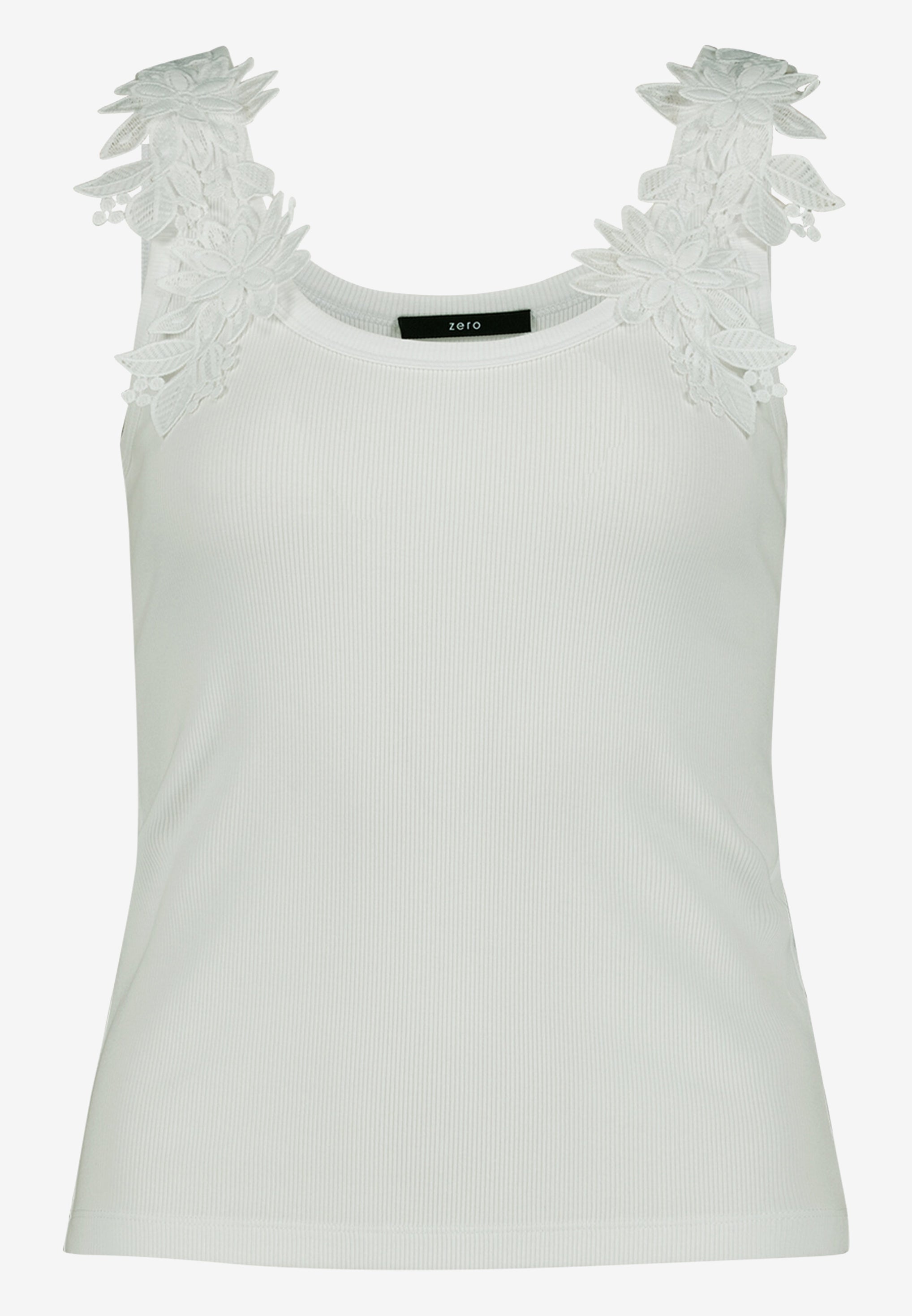 Zero Damen Blusen Brilliant White