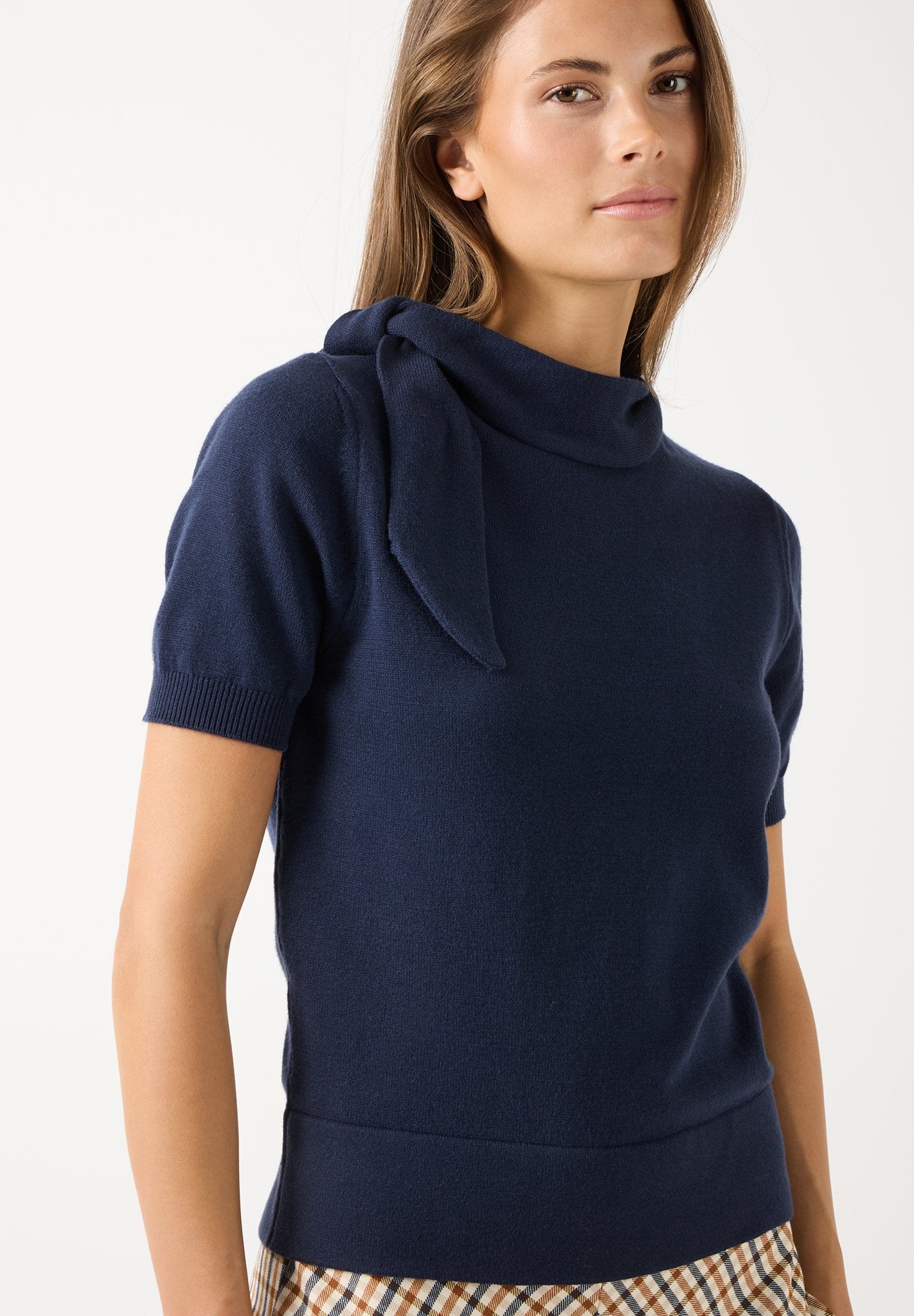 More & More Damen Pullover Classic Bl