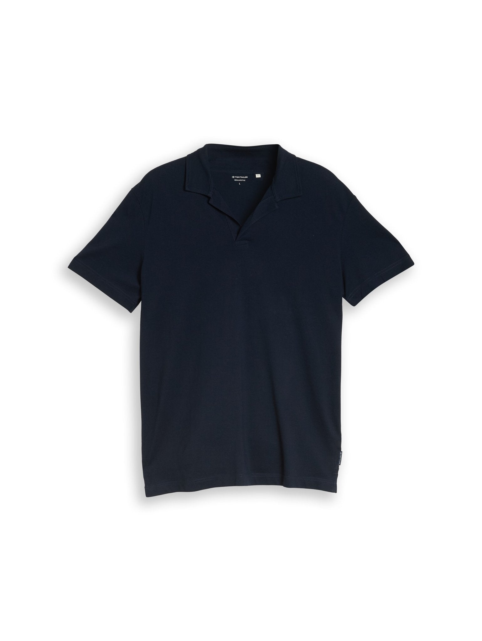 Tom Tailor Herren Polo-Shirts Sky Captain Blu
