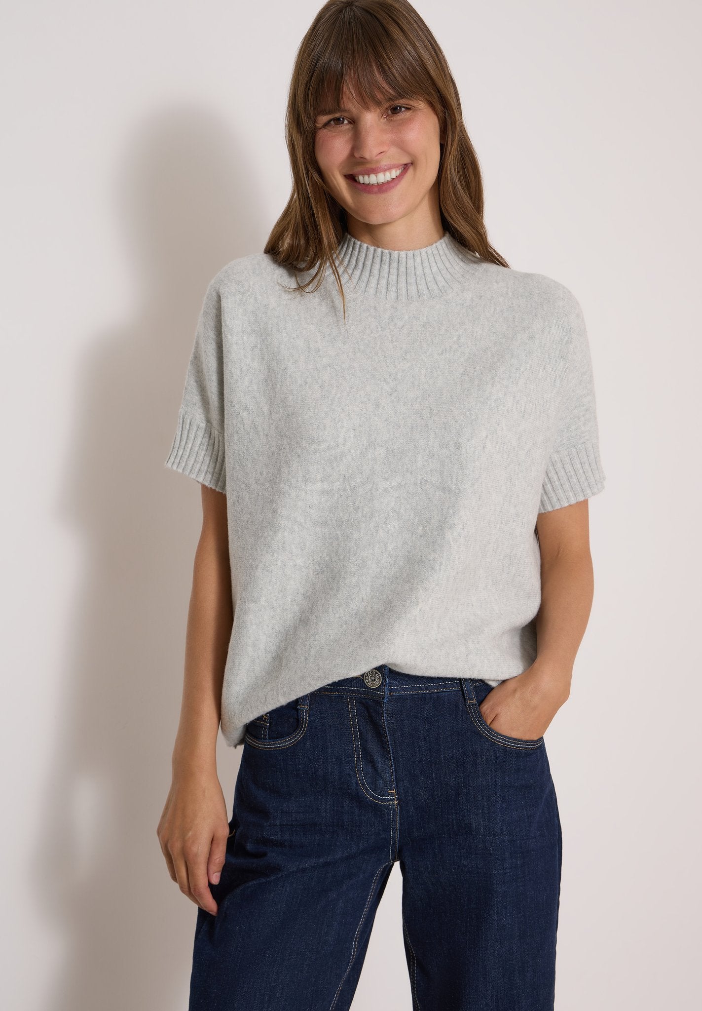 Cecil Damen Pullover  Light Gre
