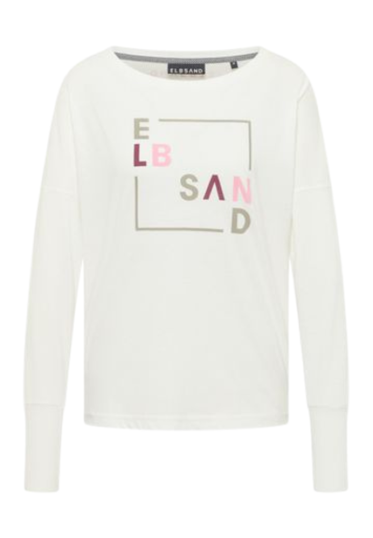 Elbsand Damen T-Shirts  Cloud Whi