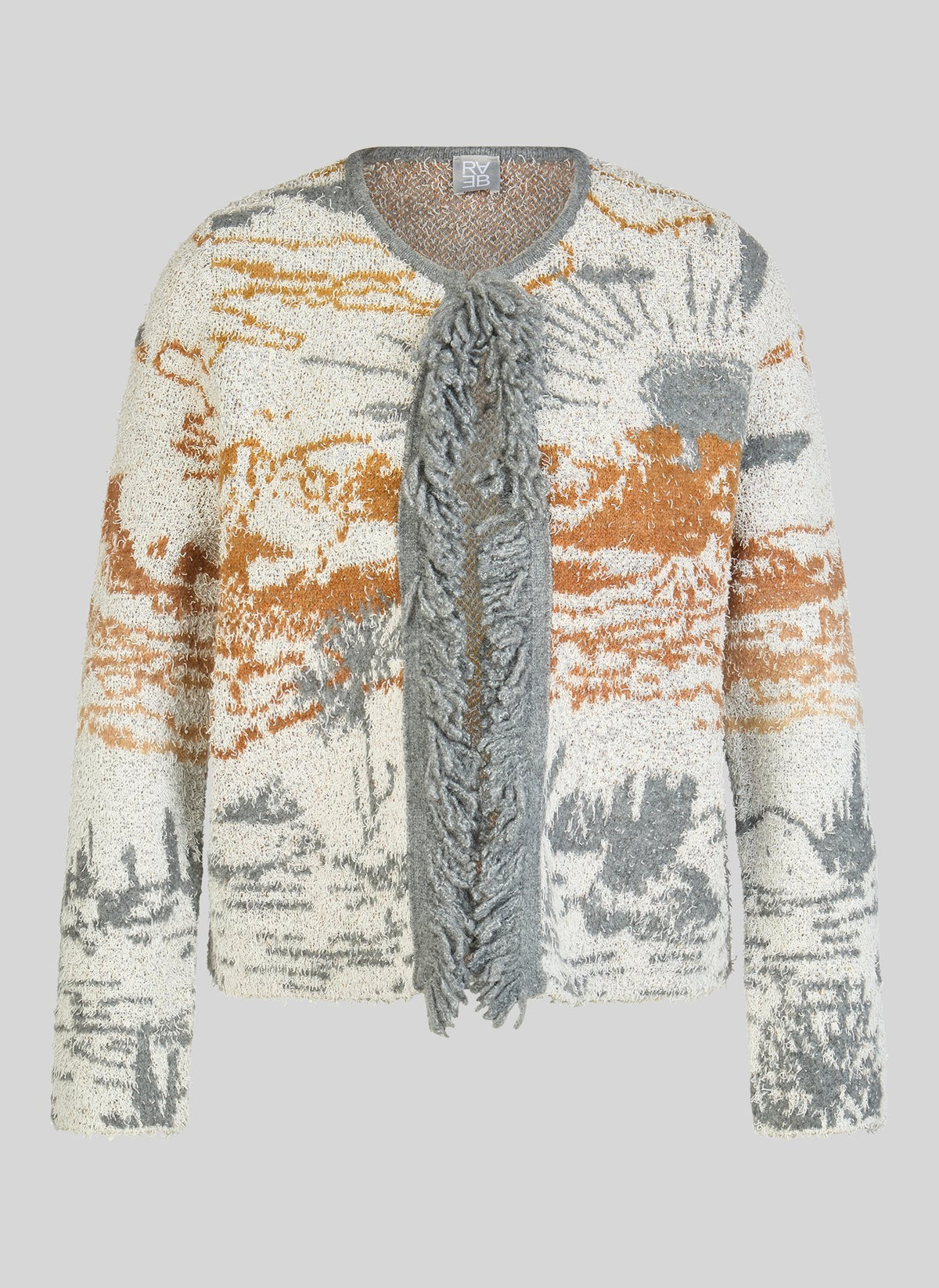 Rabe Damen Strickjacken Schiefer