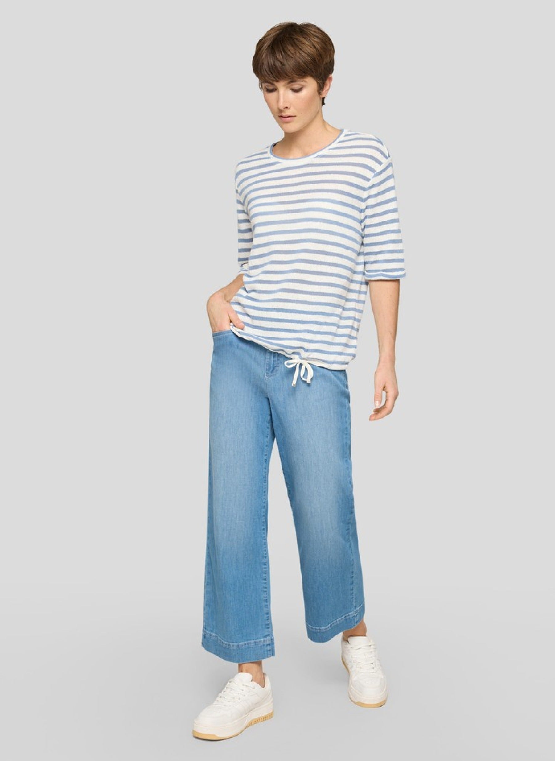 Rabe Damen T-Shirts Himmelblau
