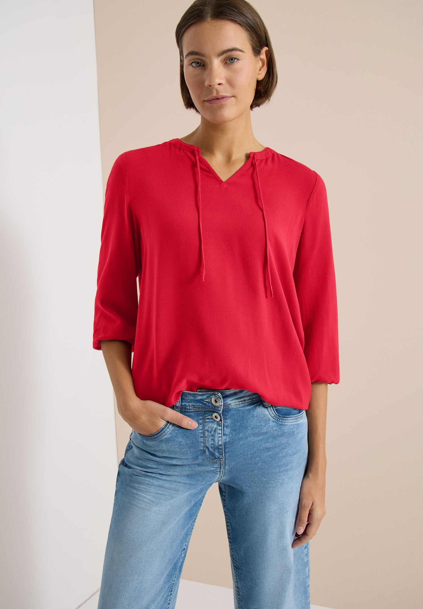 Cecil Damen Blusen  Fresh Red