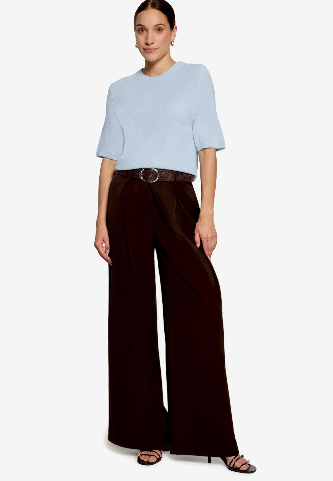 Zero Damen Pullover Blue Fog