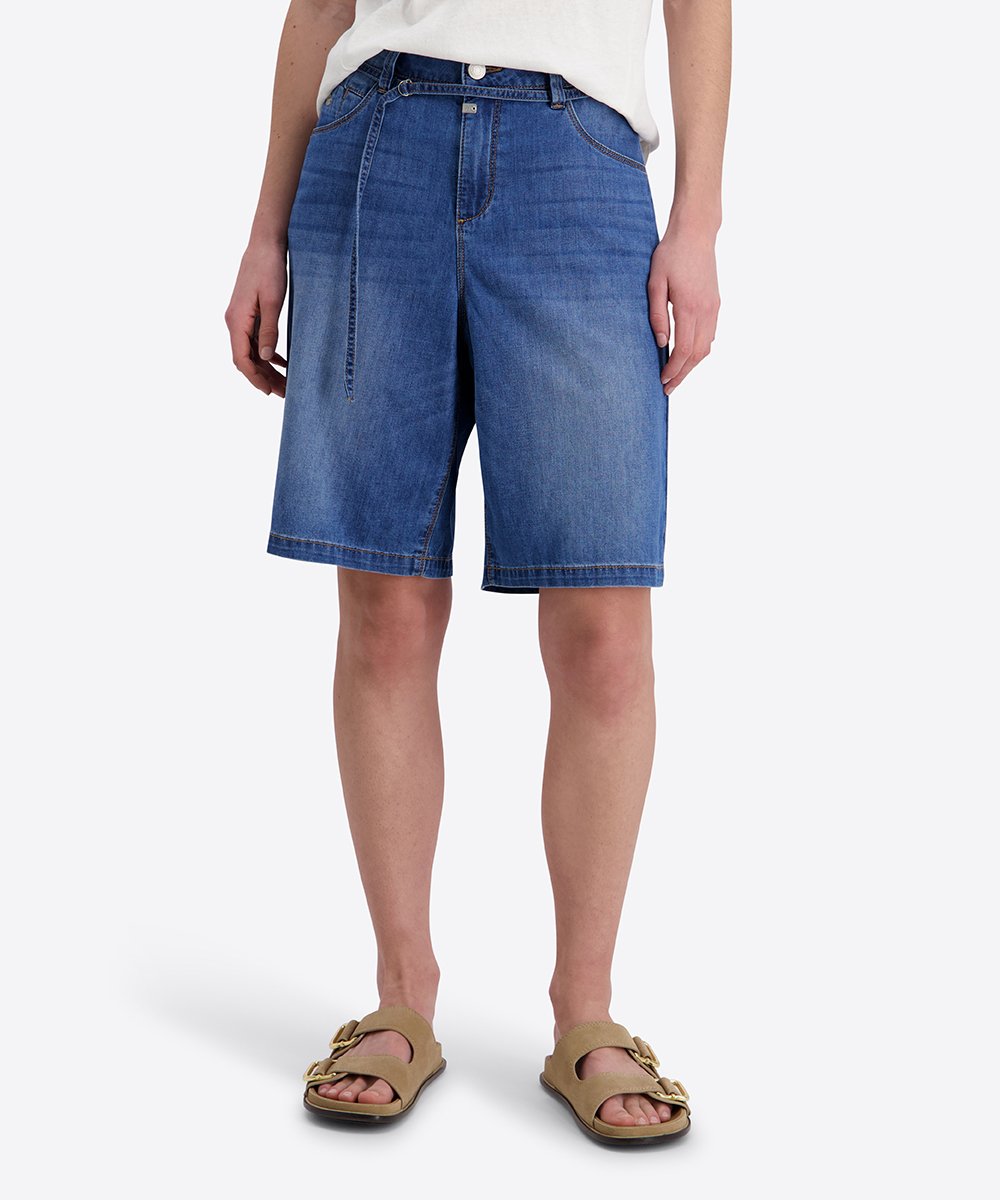 Timezone Damen Shorts  Mid Blue