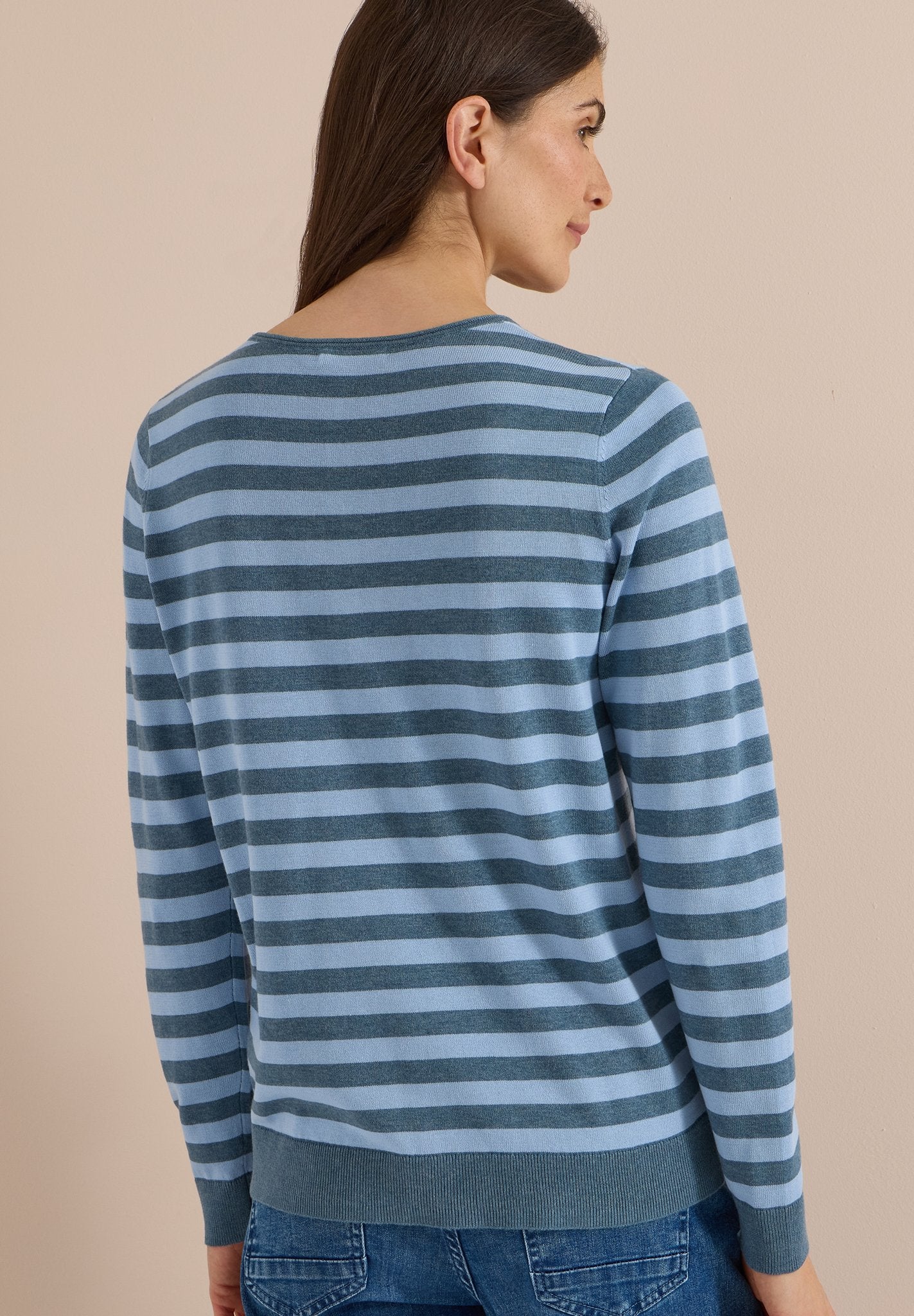 Cecil Damen Pullover  Easy Blue