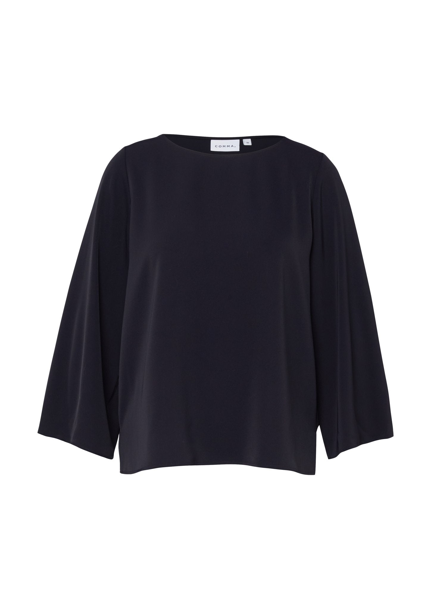 Comma Damen Blusen Blue