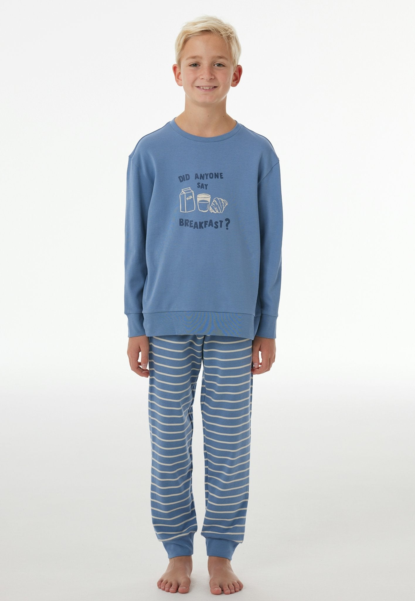 Schiesser Kinder Blaugrau