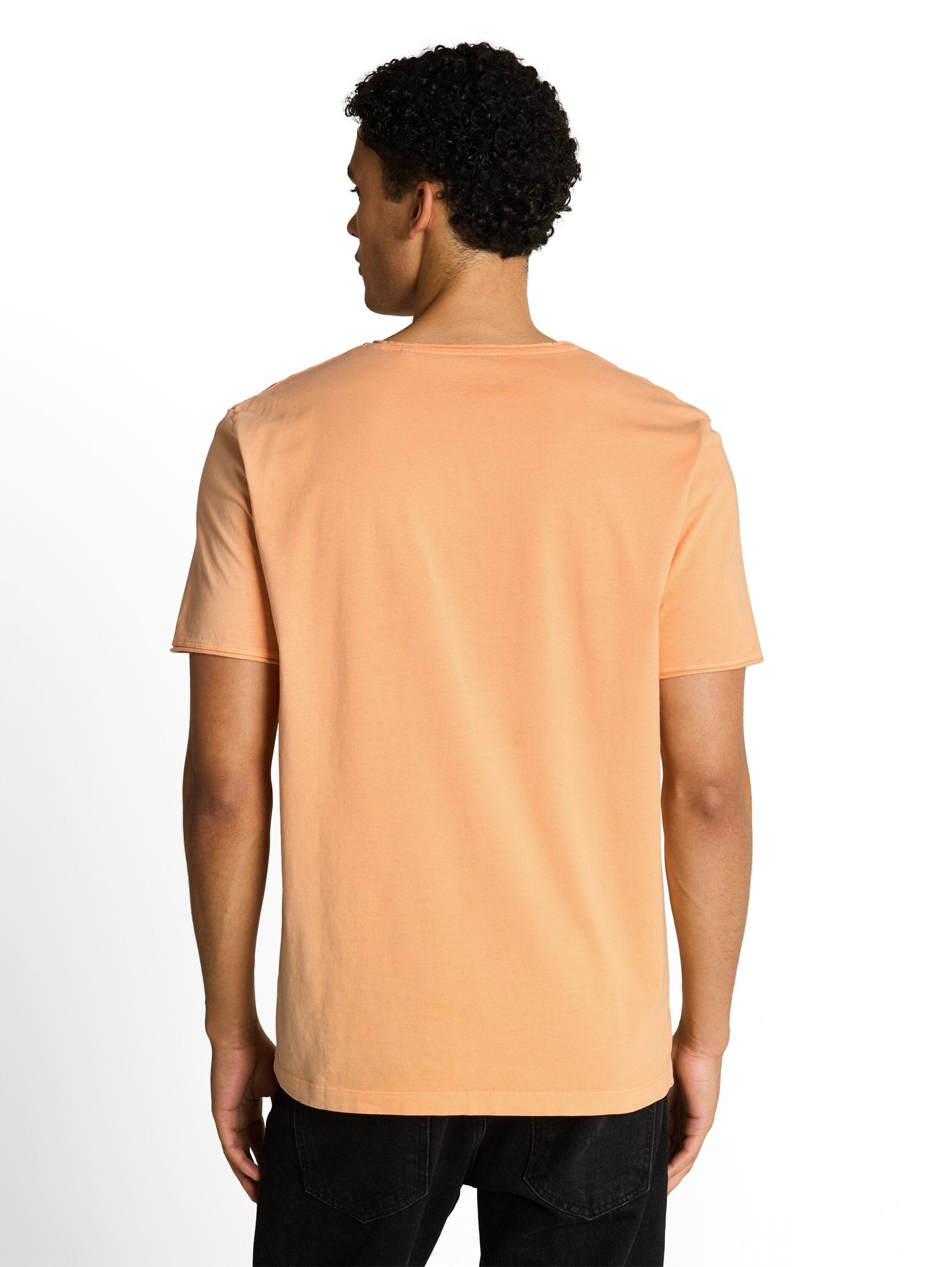 Tom Tailor denim Herren T-Shirts kurz Summer Peach Or