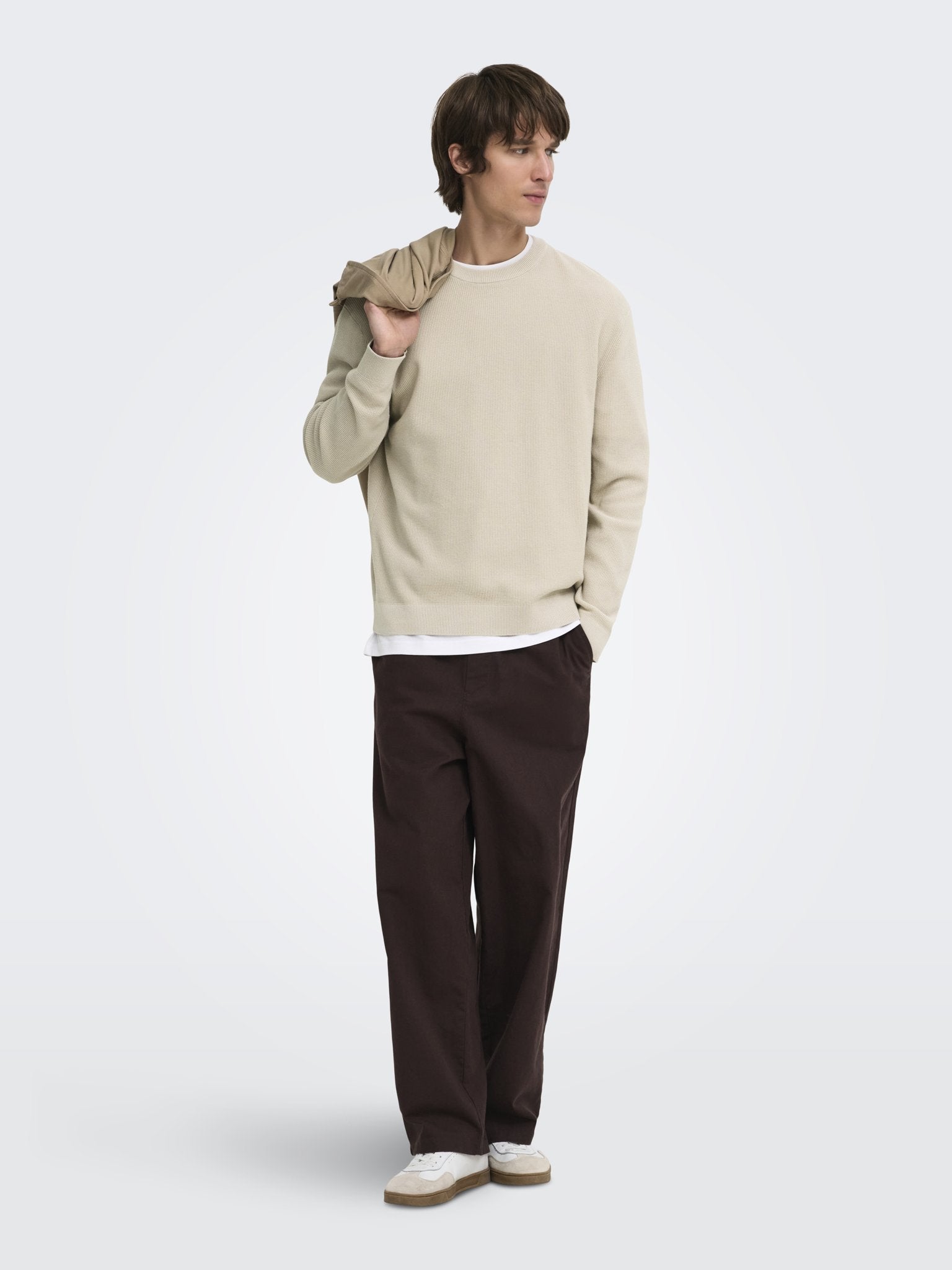 Only & Sons Herren Pullover Silver Lining