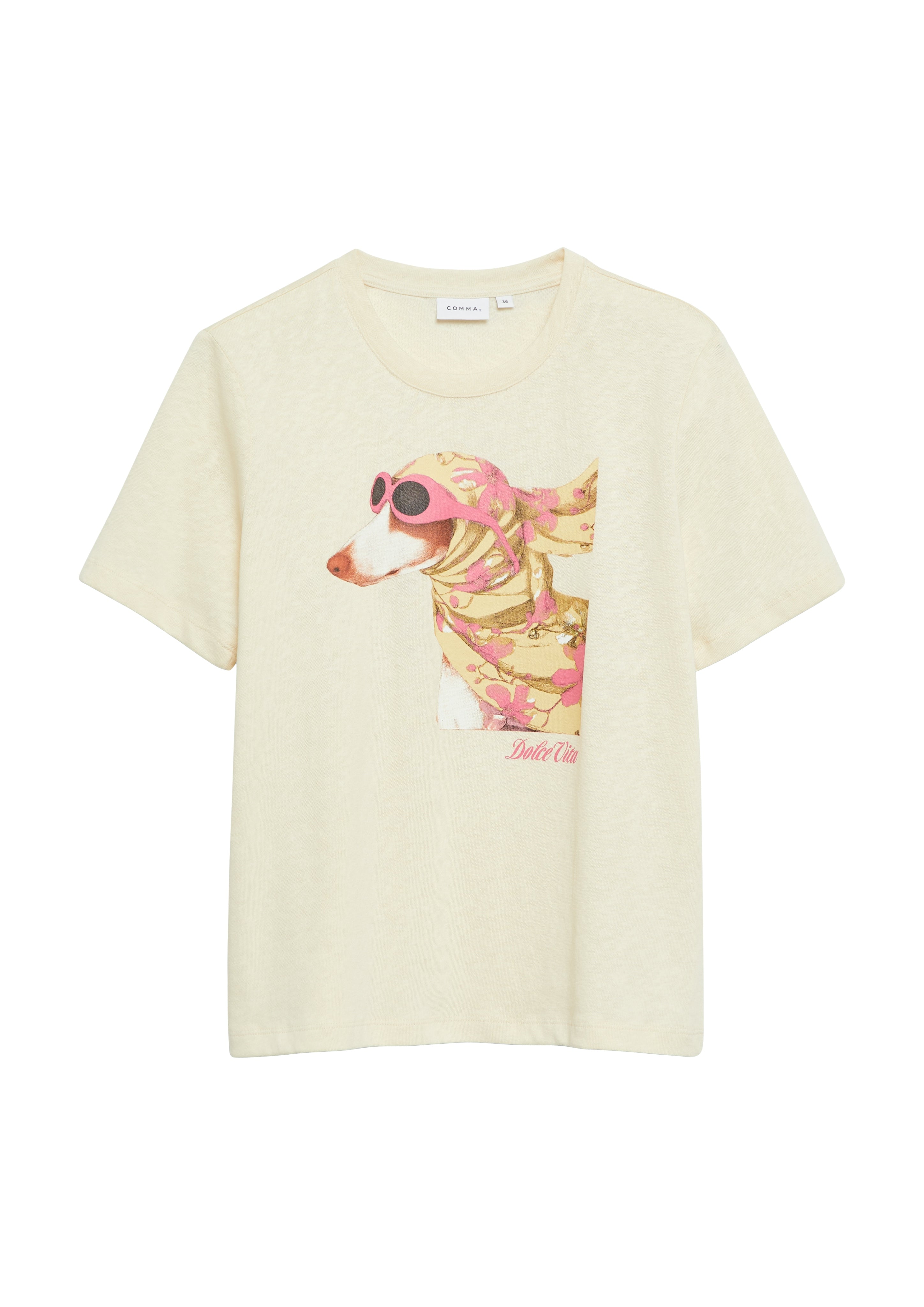 Comma Damen T-Shirts White