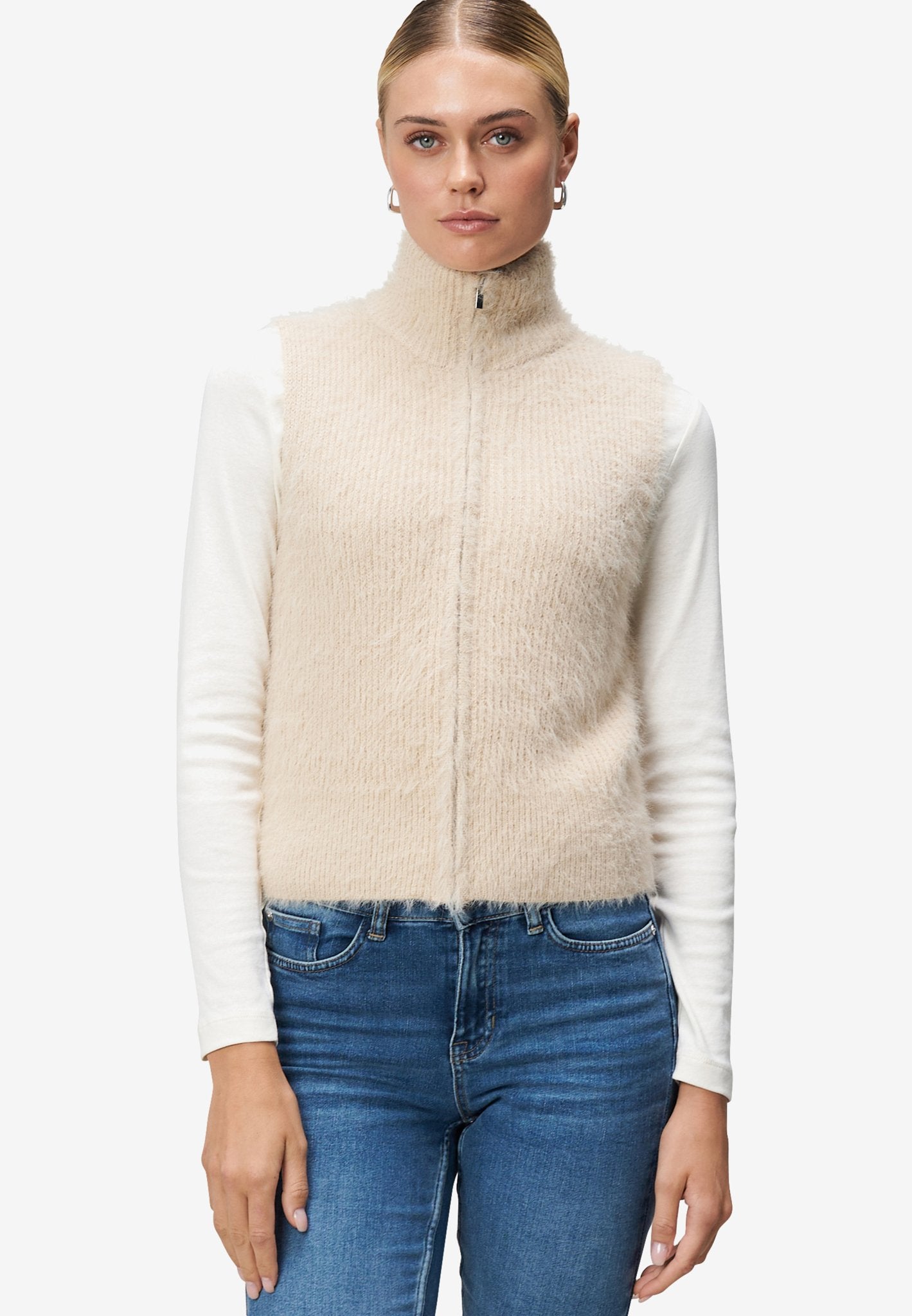 Zero Damen Pullover Pastel-Cream