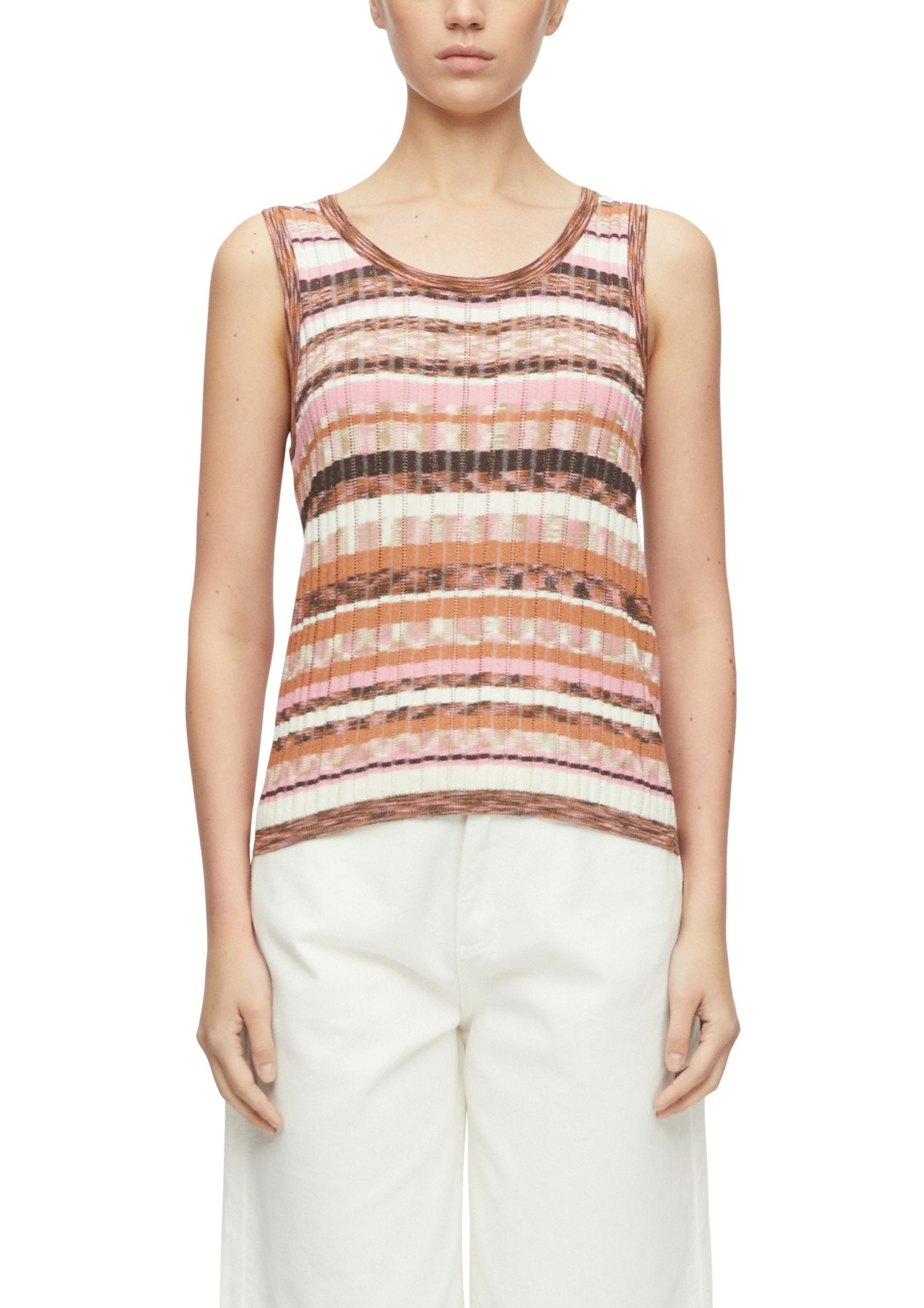 Comma Damen Pullover White