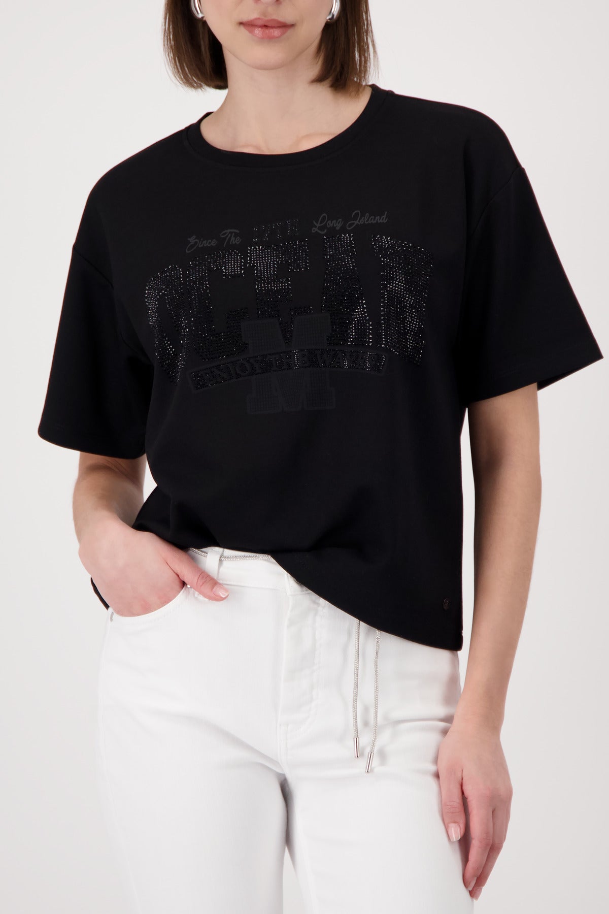 Monari Damen T-Shirts  Schwarz