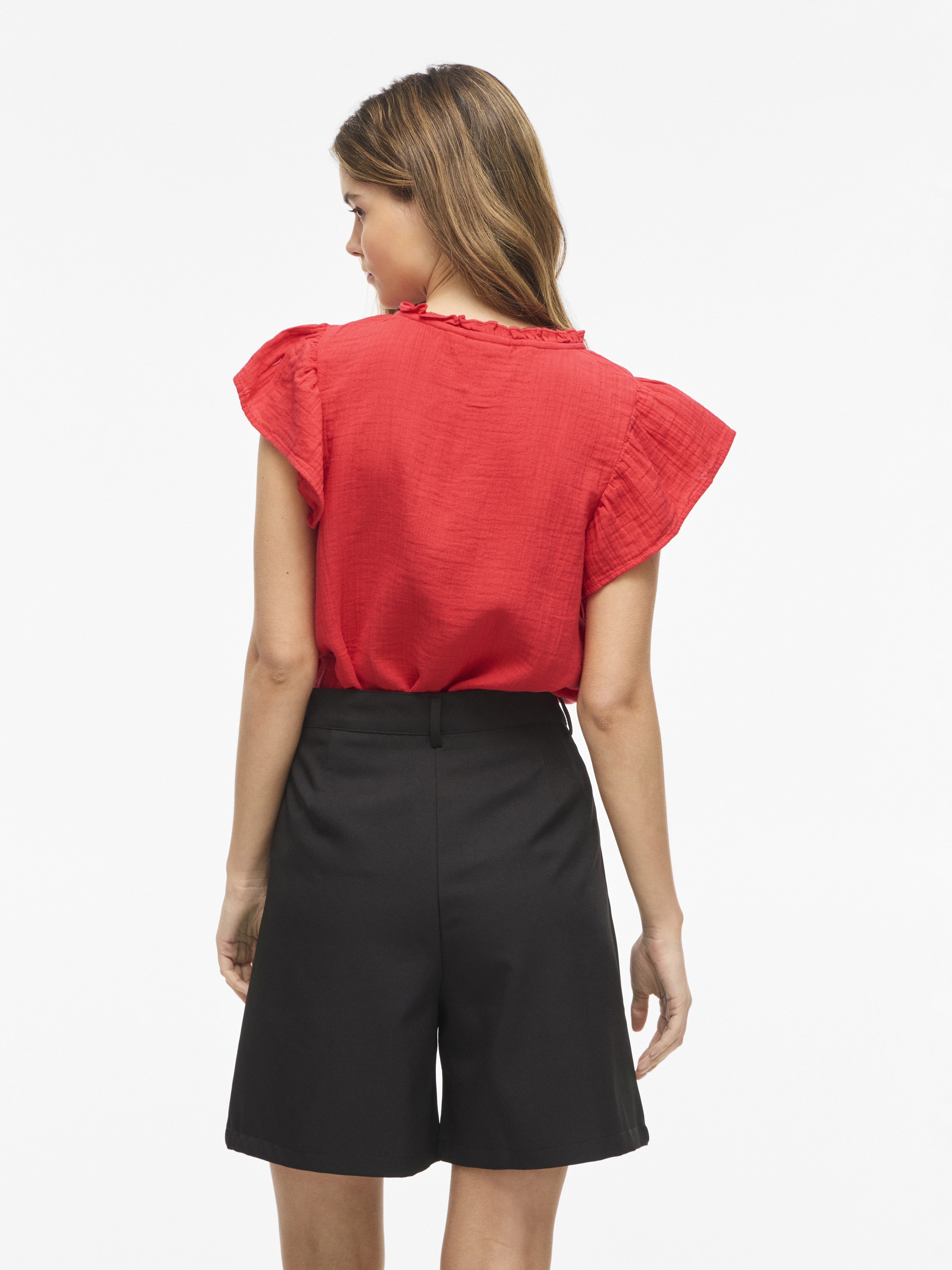 Vila Damen Tops Hibiscus