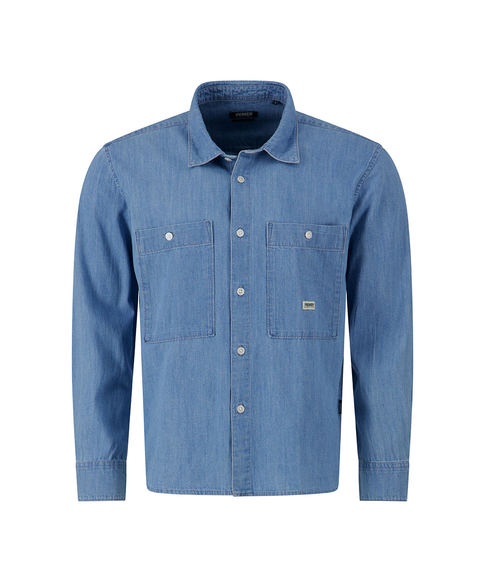 Pioneer Herren Hemden  Sky Blue U