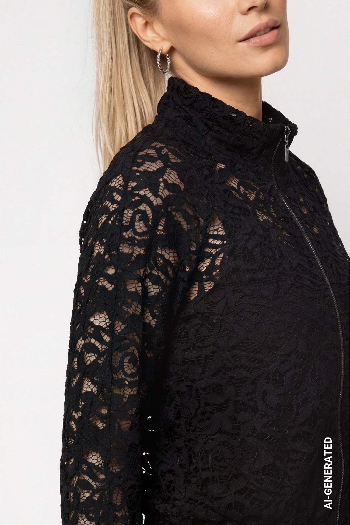 Monari Damen Strickjacken  Schwarz