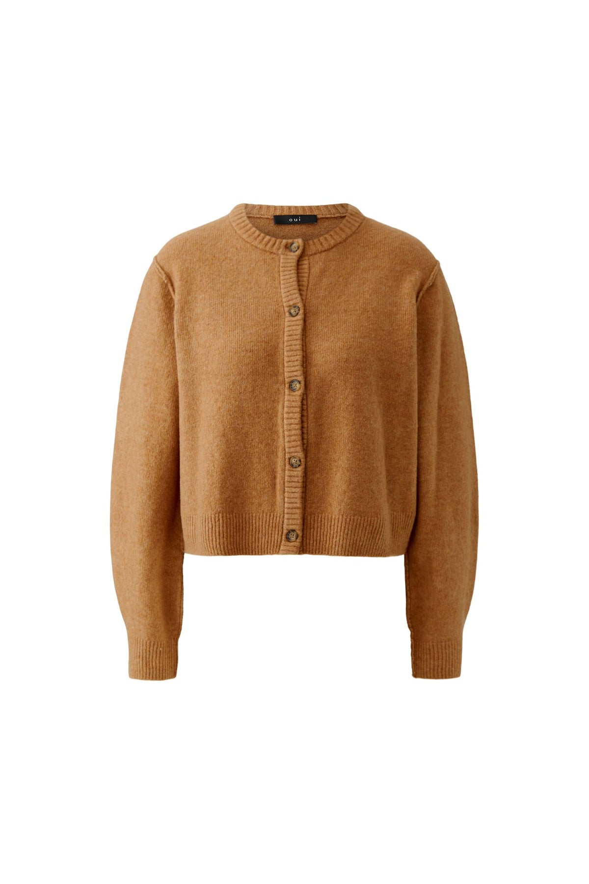 Oui Damen Strickjacken  Light Rose