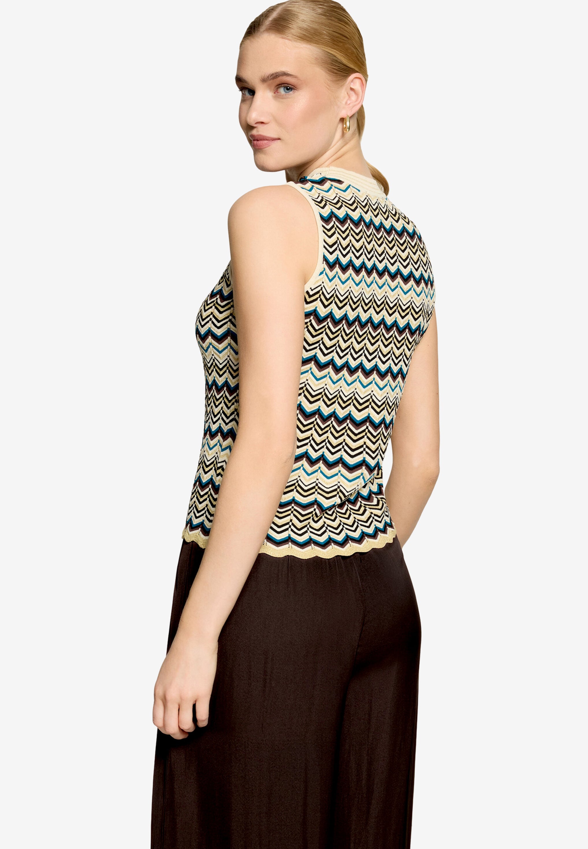 Zero Damen Pullover Nature/Brown