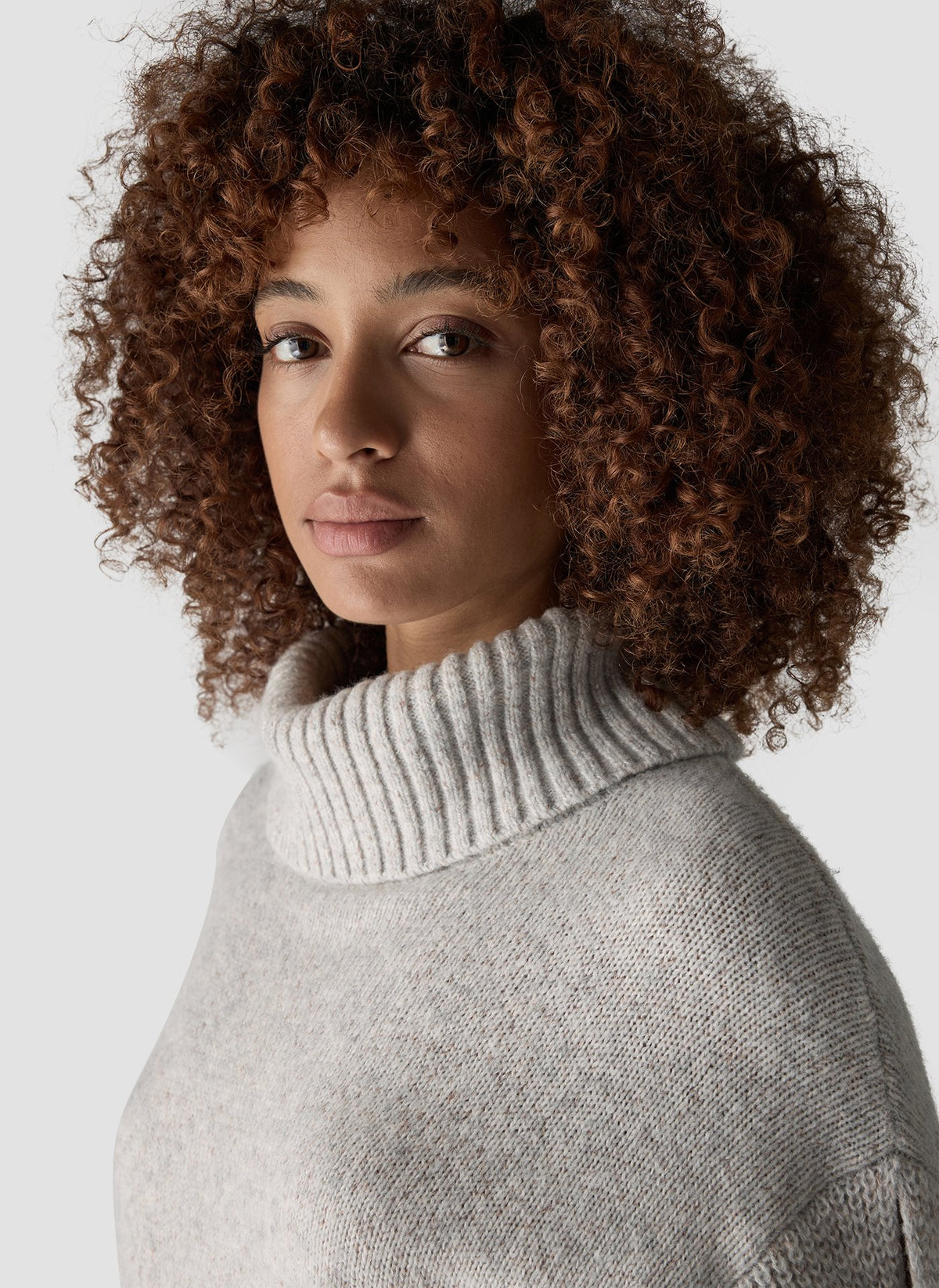 Le Comte Damen Pullover Perlgraumela