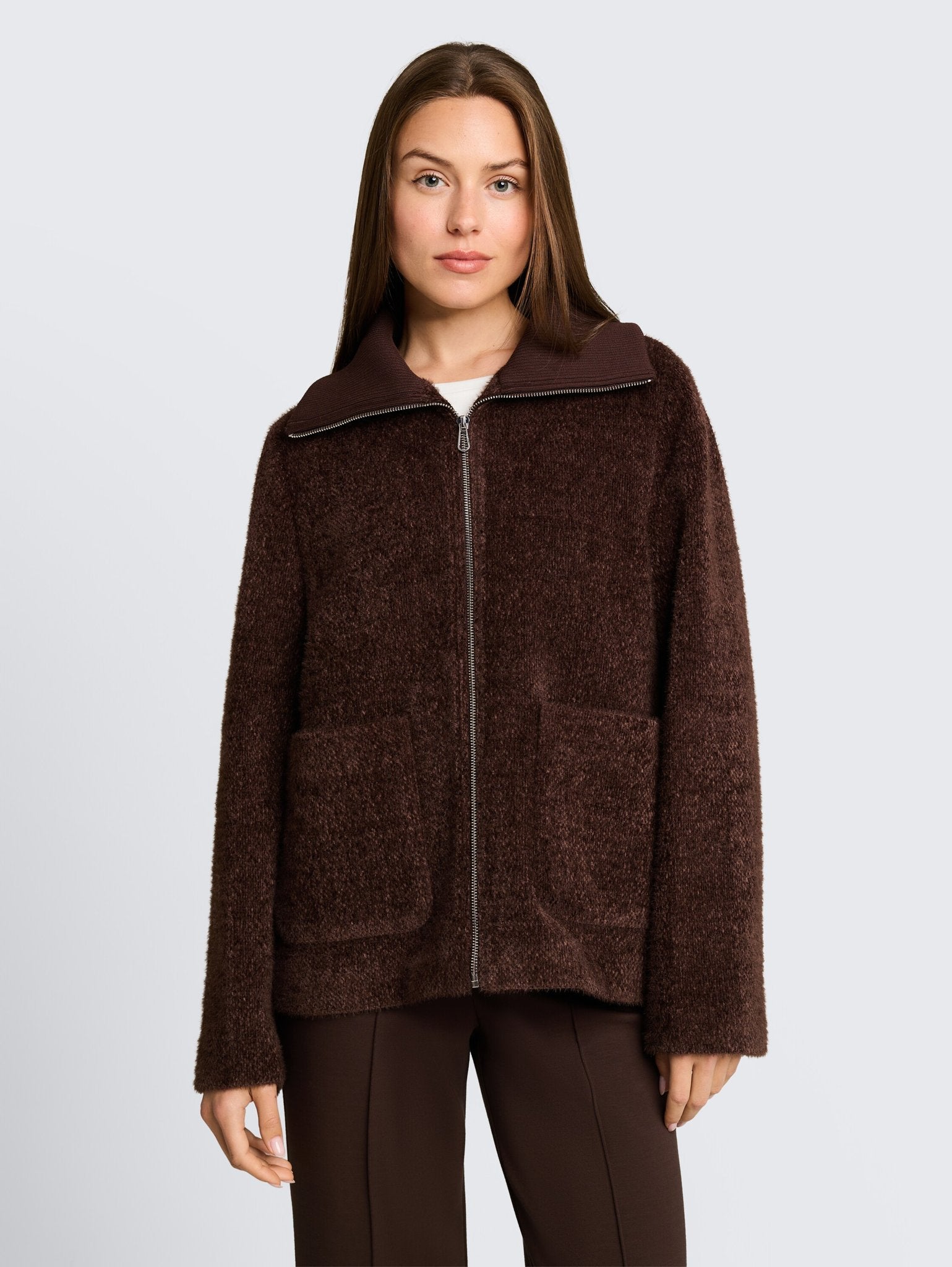 Tom Tailor Damen Jacken Java Dark Struc