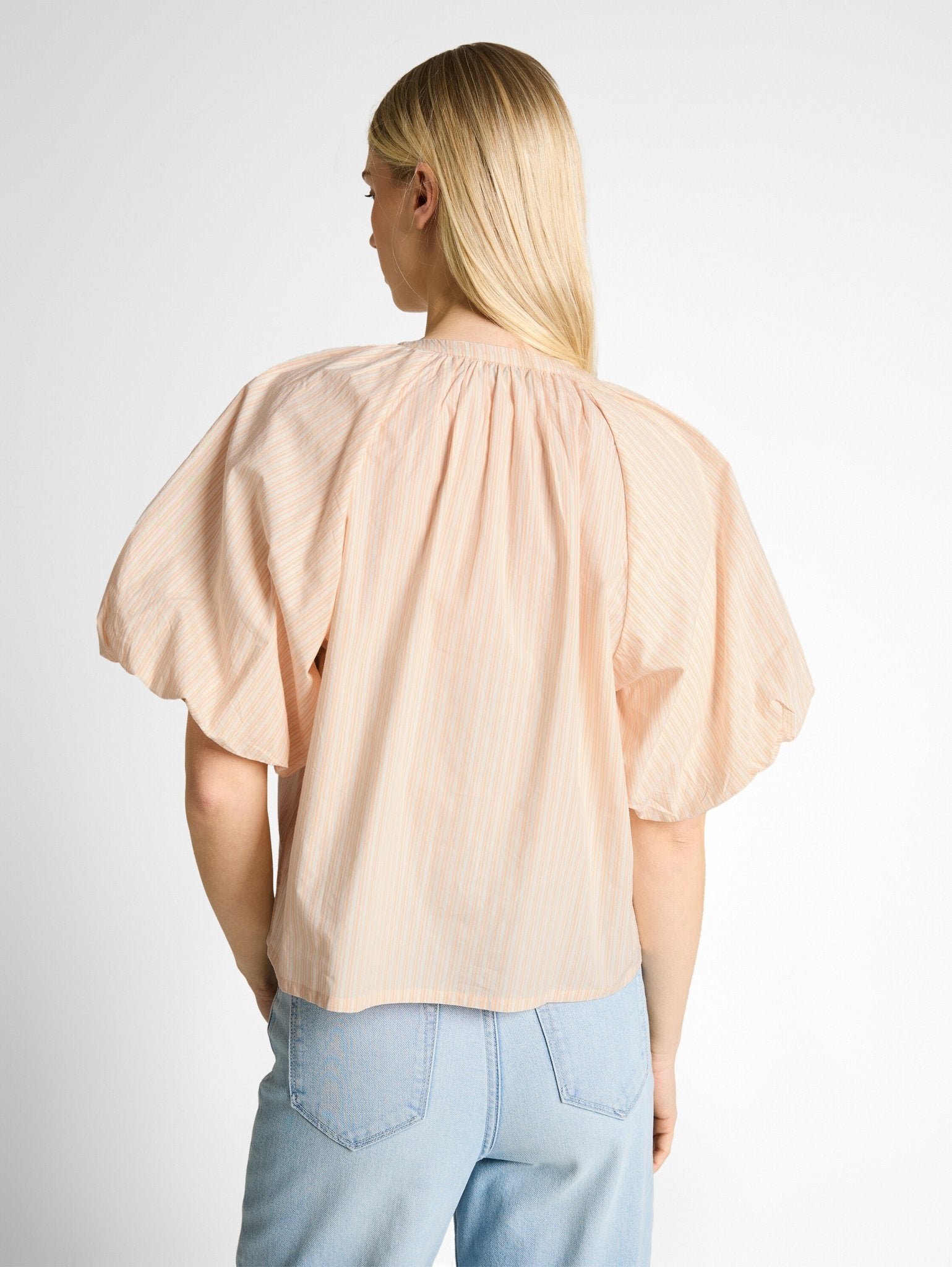 Tom Tailor denim Damen Blusen kurz White Apricot I