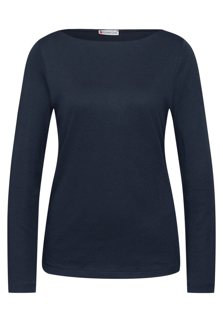 Street One Damen T-Shirts  Deep Blue