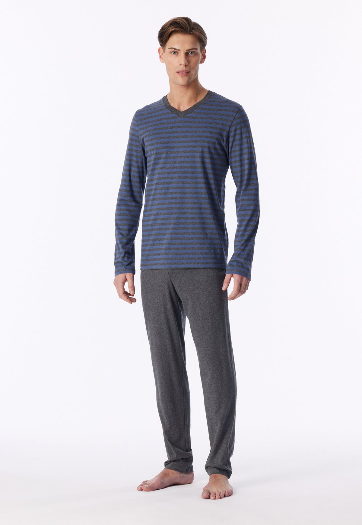 Schiesser Herren Faded Denim