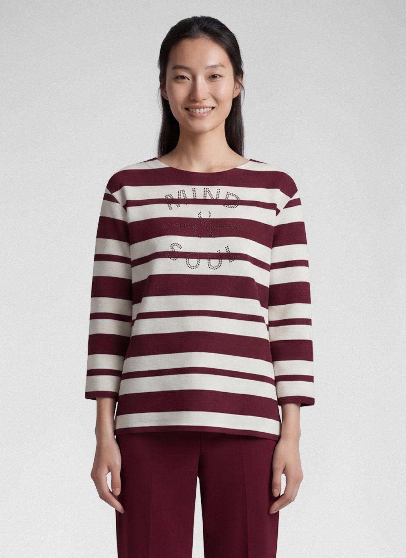 Rabe Damen T-Shirts Merlot